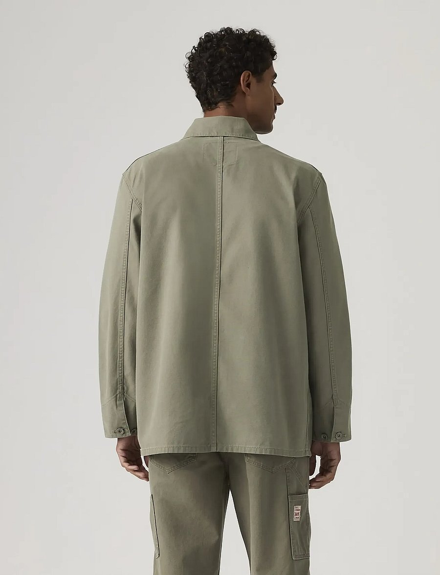 Levi's® - BERKLEY CHORE COAT DRIED OREGA - leichte mäntel - greens - 1
