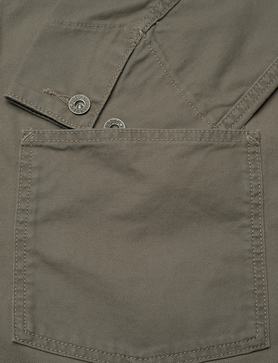 Levi's® - BERKLEY CHORE COAT DRIED OREGA - leichte mäntel - greens - 5