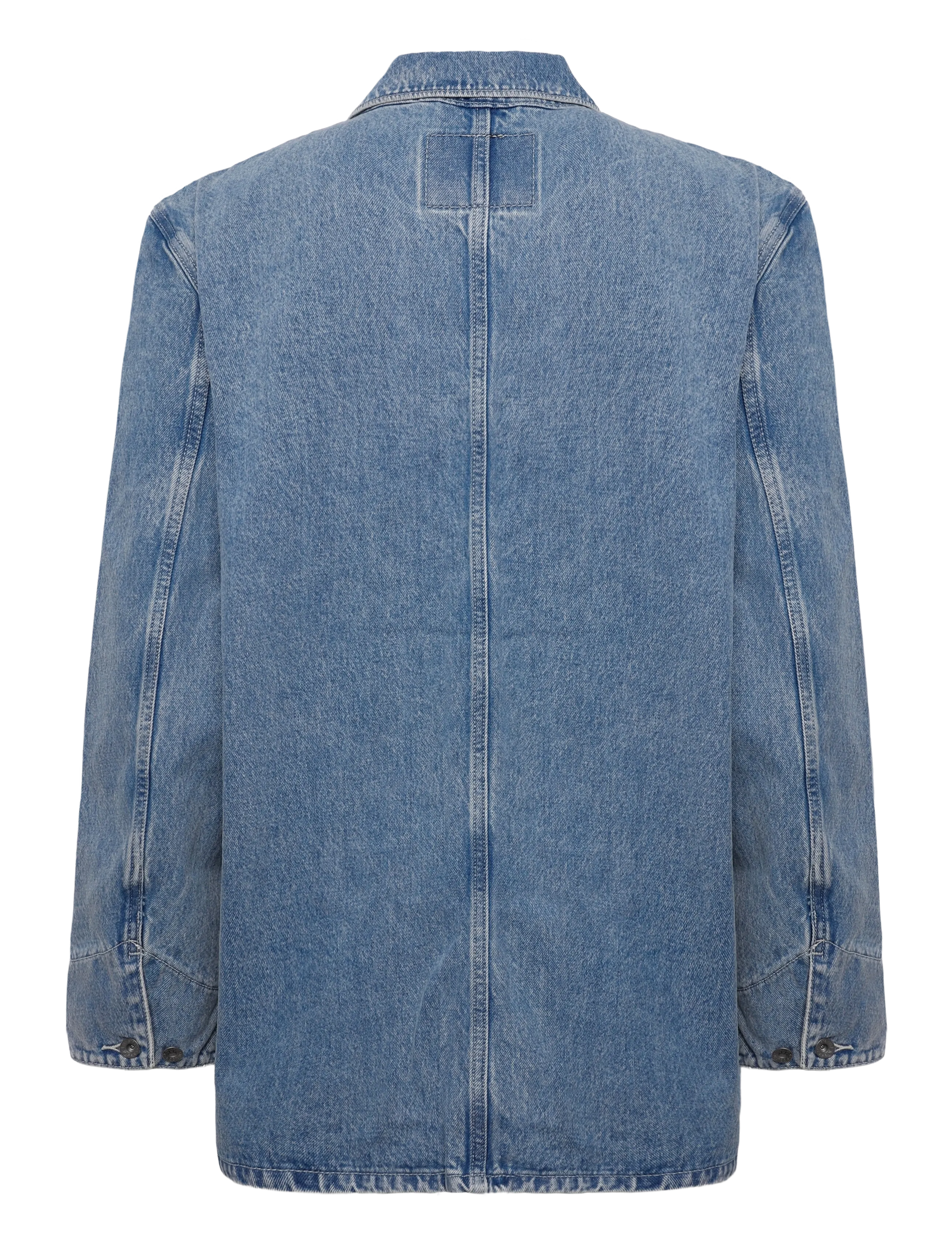 Levi's® - BERKLEY CHORE COAT DUCK DIVING - ungefütterte denimjacken - light indigo - worn in - 2