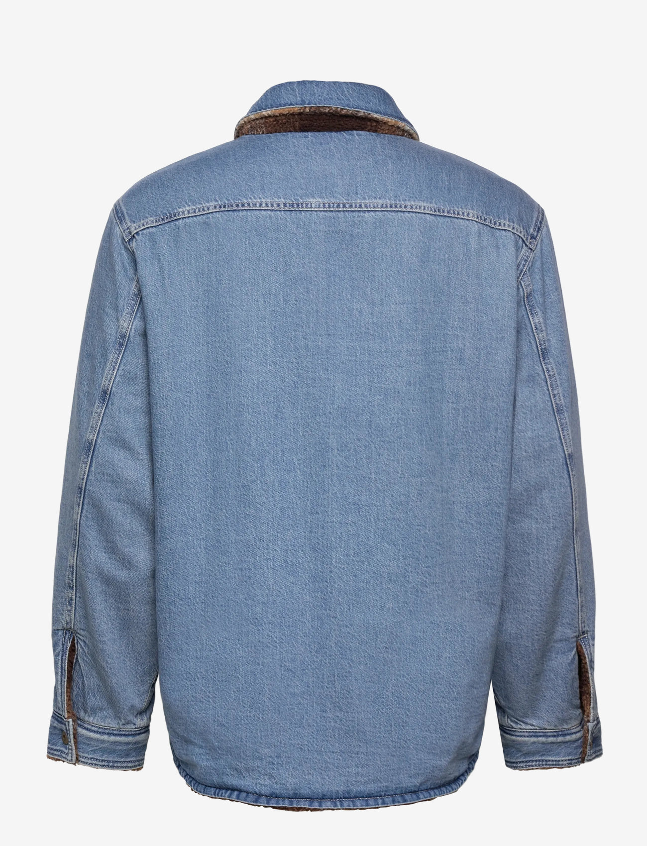 Levi's® - FWW REVERSIBLE SHACKET EARLY M - jeansjacken - light indigo - flat finis - 1