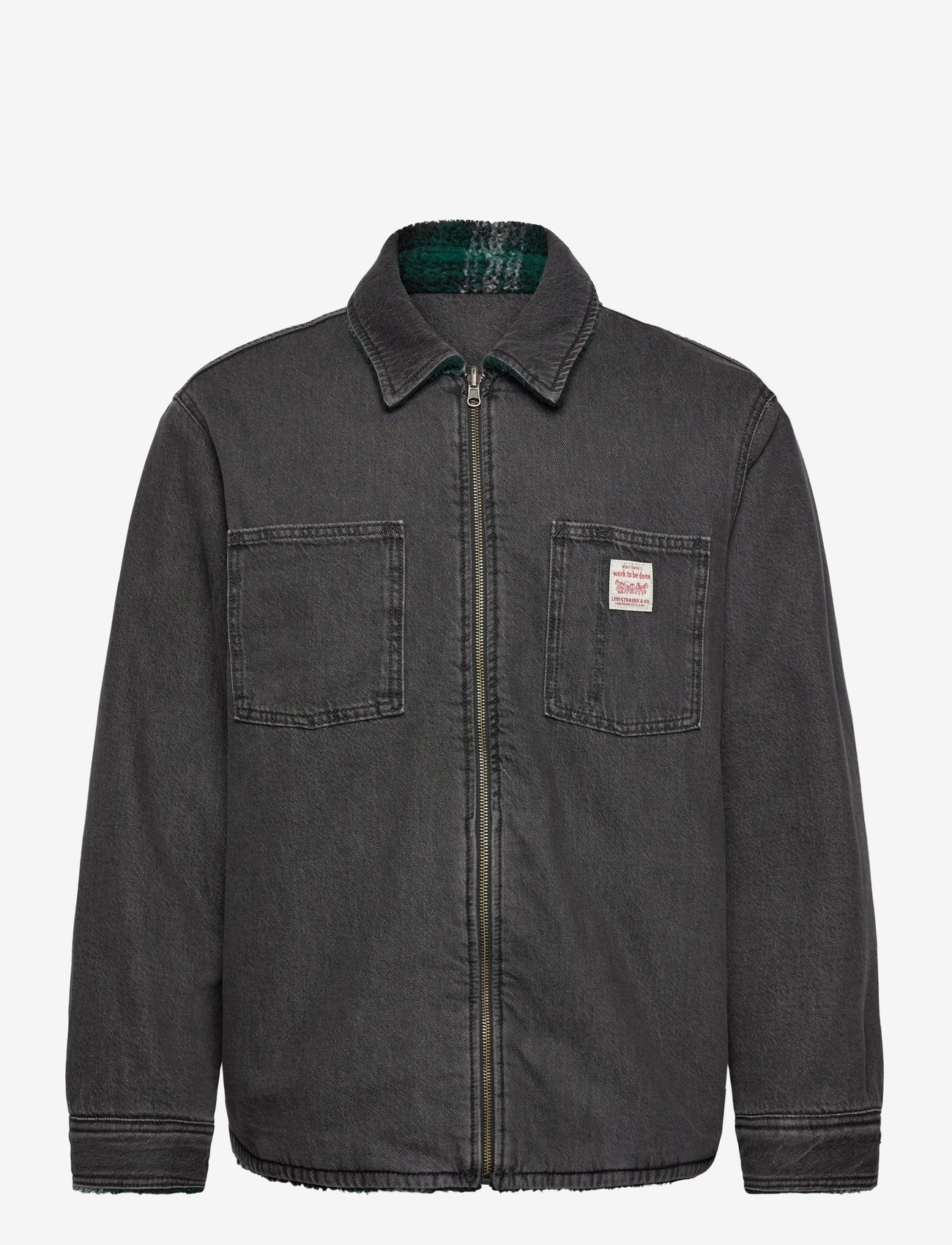 Levi's® - FWW REVERSIBLE SHACKET LATE NI - jeansjacken - blacks - 0