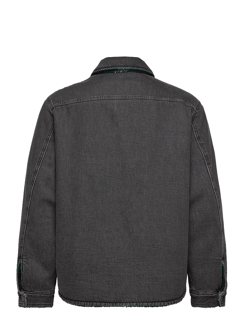 Levi's® - FWW REVERSIBLE SHACKET LATE NI - gefütterte denimjacken - blacks - 2