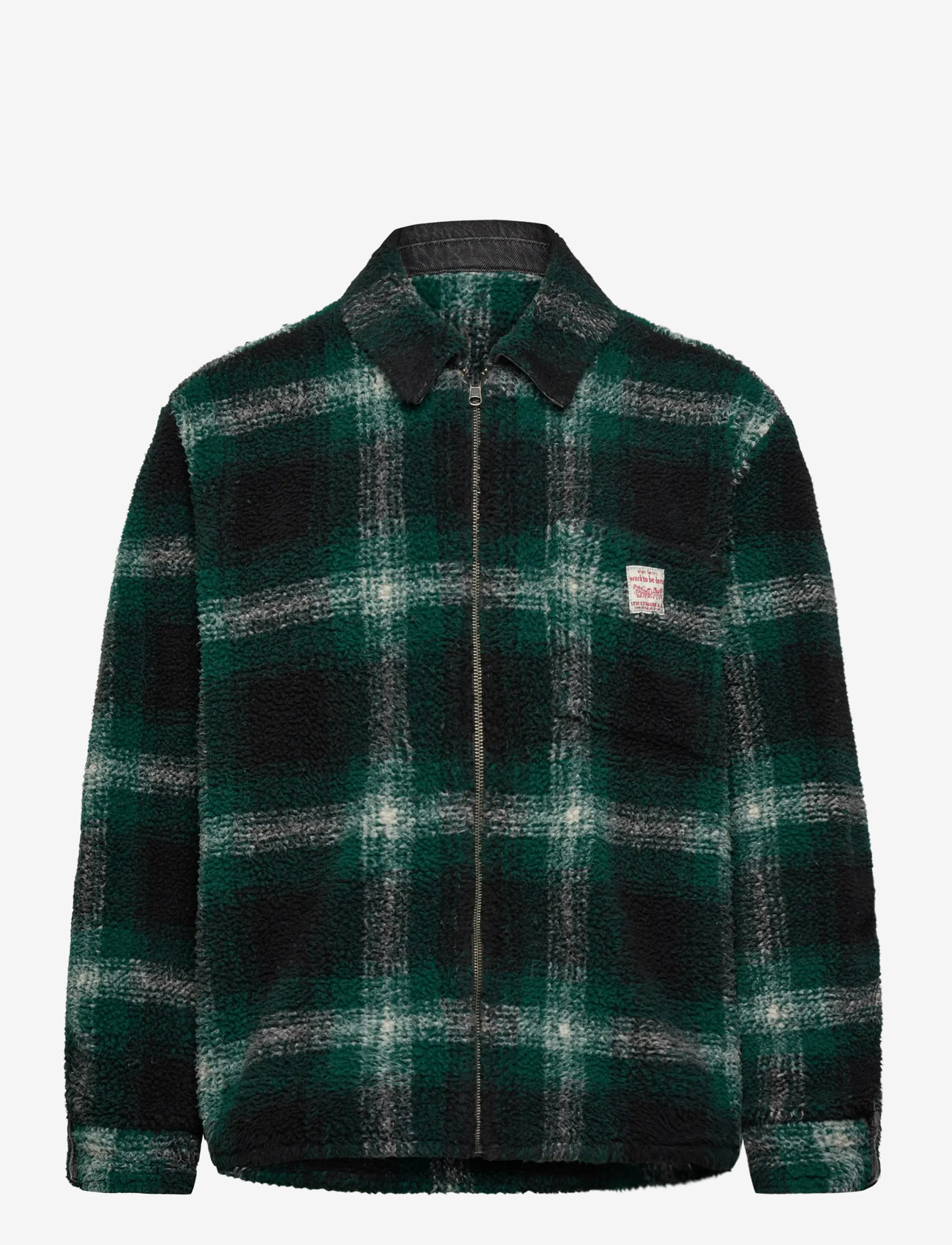 Levi's® - FWW REVERSIBLE SHACKET LATE NI - jeansjacken - blacks - 2