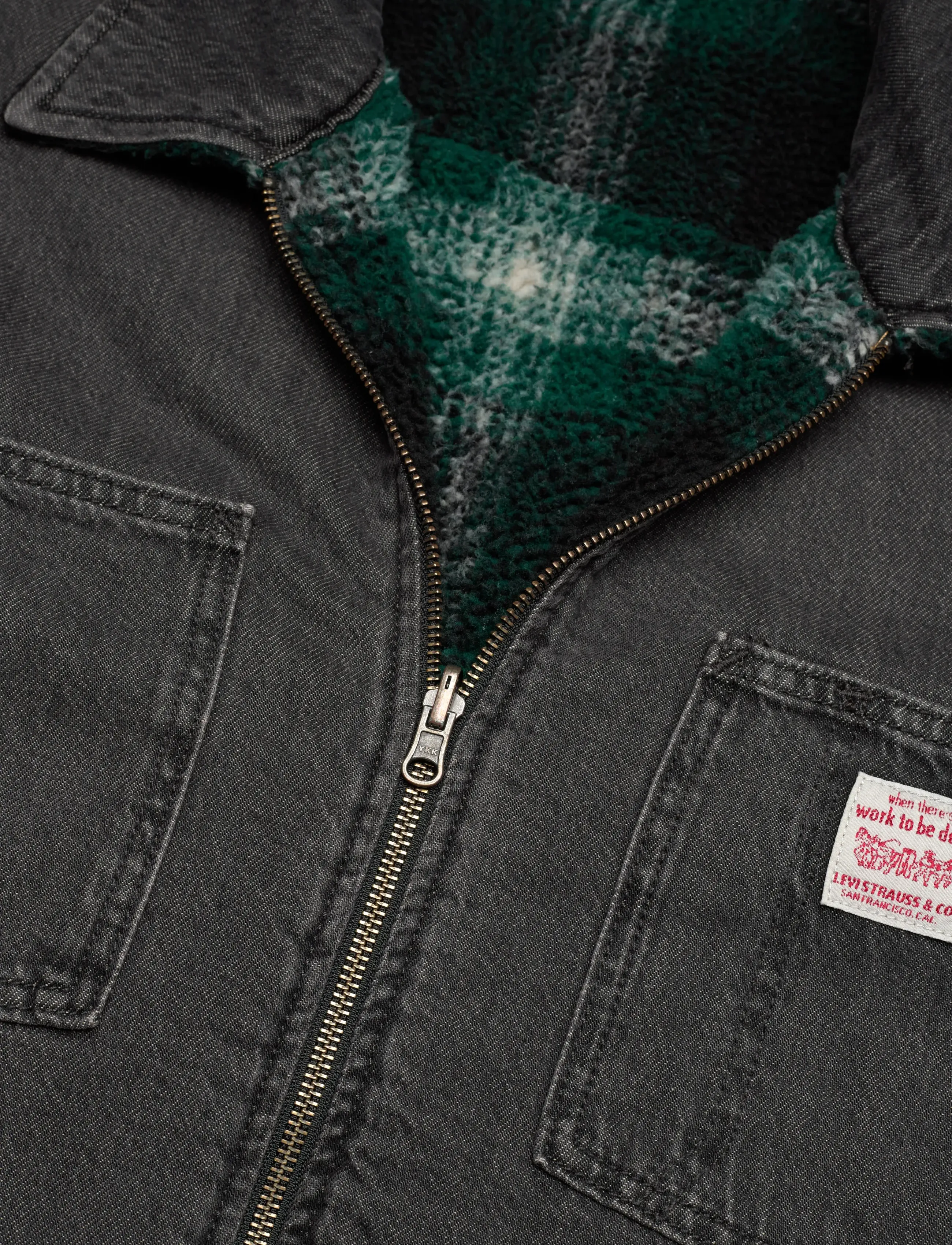 Levi's® - FWW REVERSIBLE SHACKET LATE NI - blacks - 5