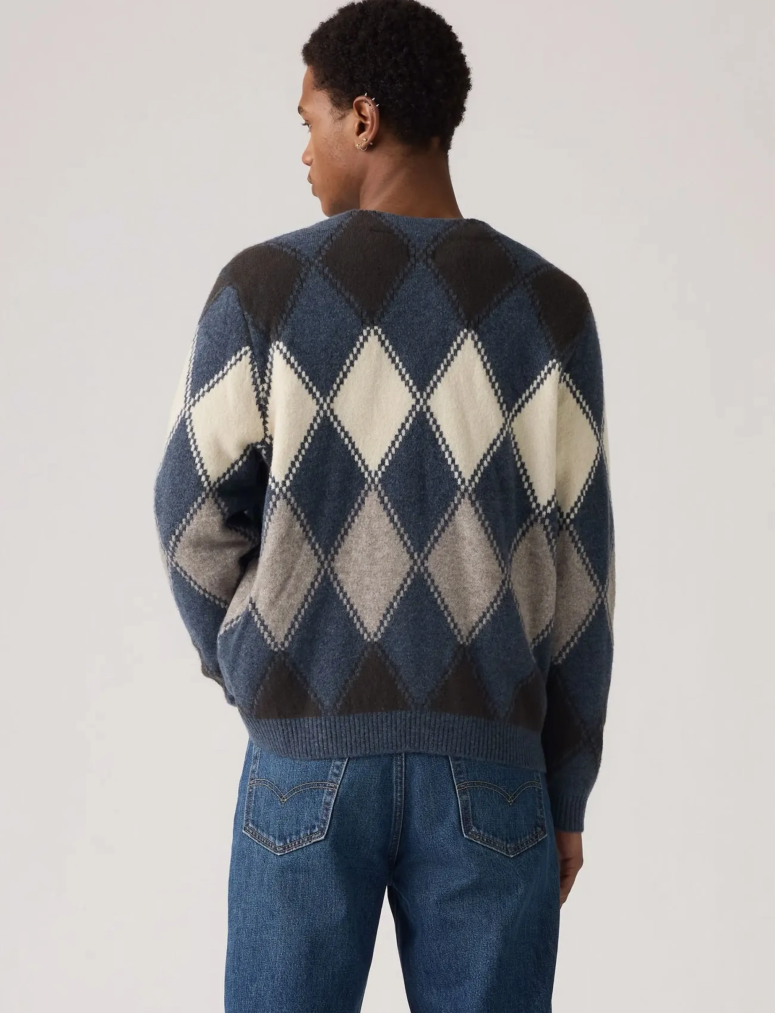 Levi's® - VALENCIA CARDIGAN JAIME GEO AR - blues - 3