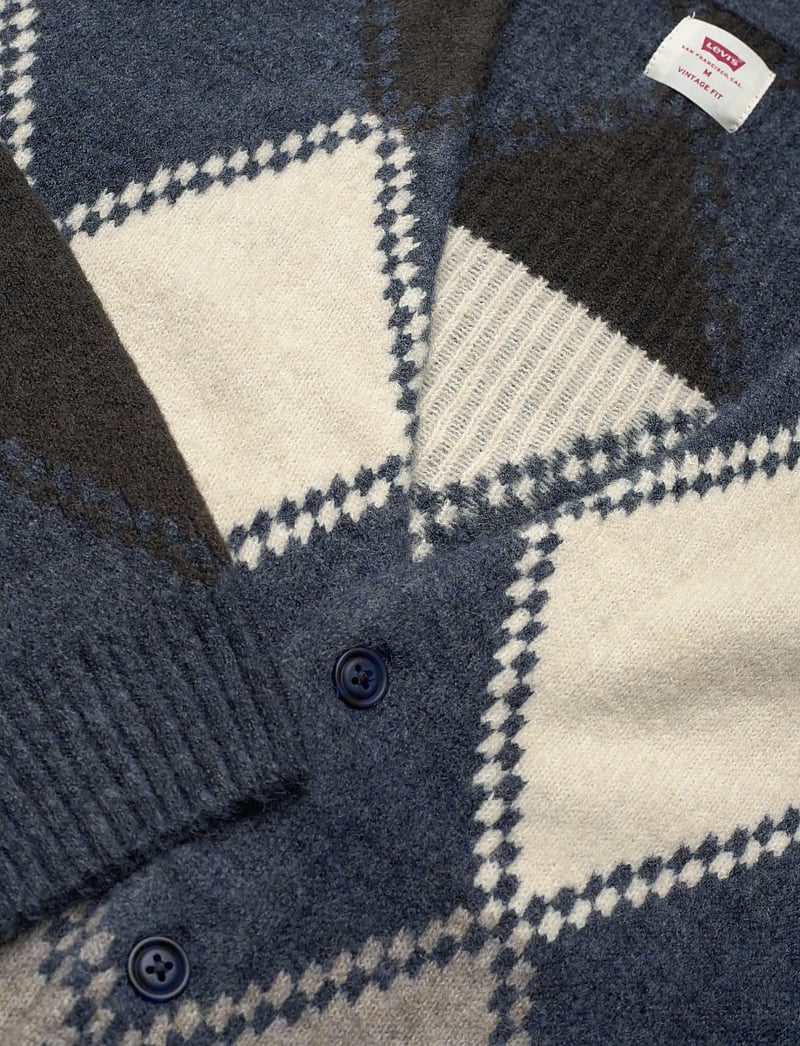 Levi's® - VALENCIA CARDIGAN JAIME GEO AR - koftor - blues - 4