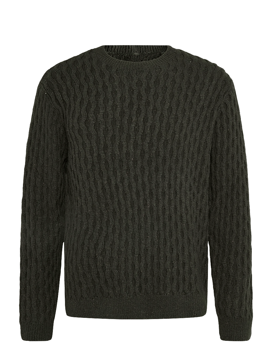 Levi's® - PRESIDIO CREW FULL NEEDLE NEPS - Ümara kaelusega - greens - 0