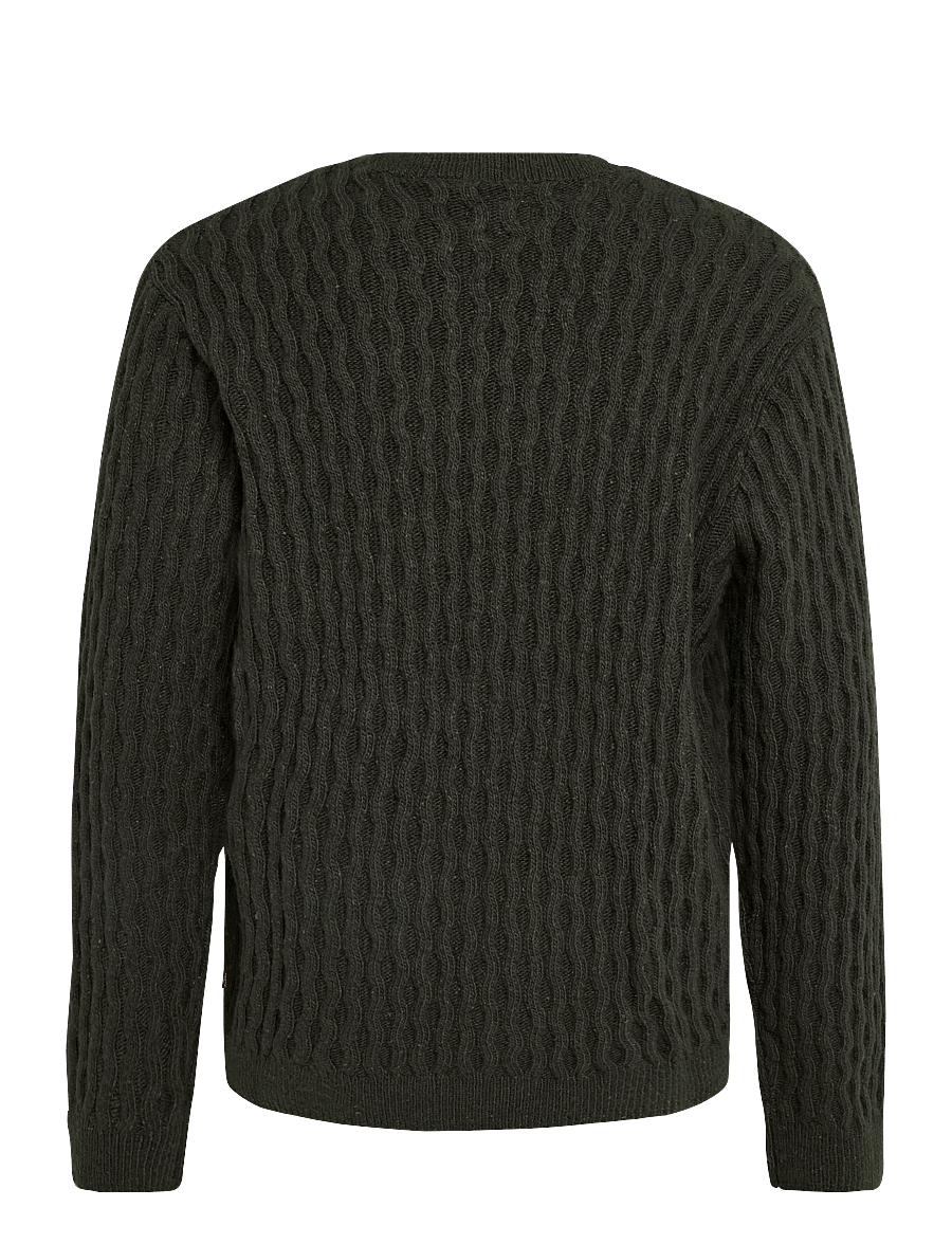 Levi's® - PRESIDIO CREW FULL NEEDLE NEPS - Ümara kaelusega - greens - 1