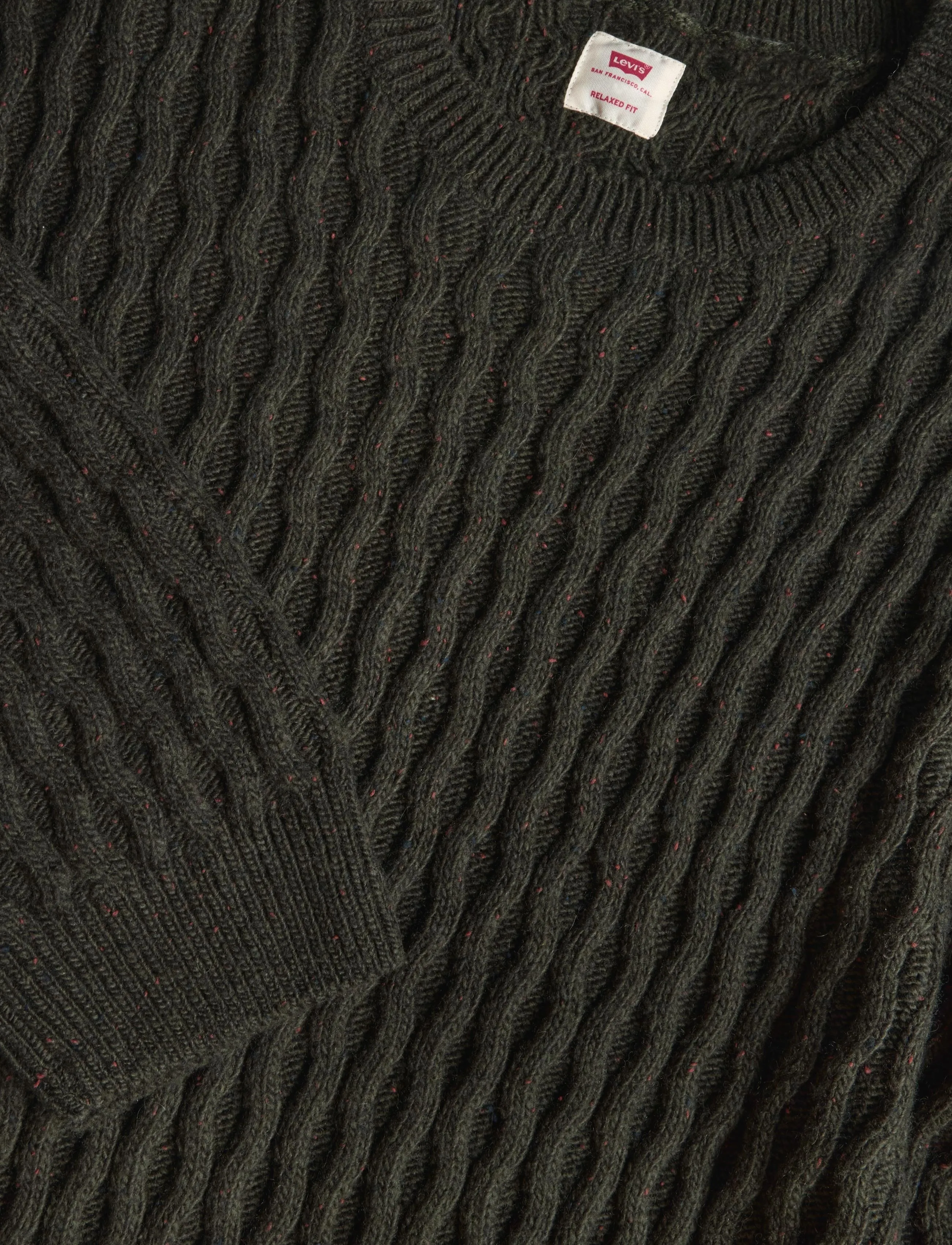 Levi's® - PRESIDIO CREW FULL NEEDLE NEPS - Ümara kaelusega - greens - 2