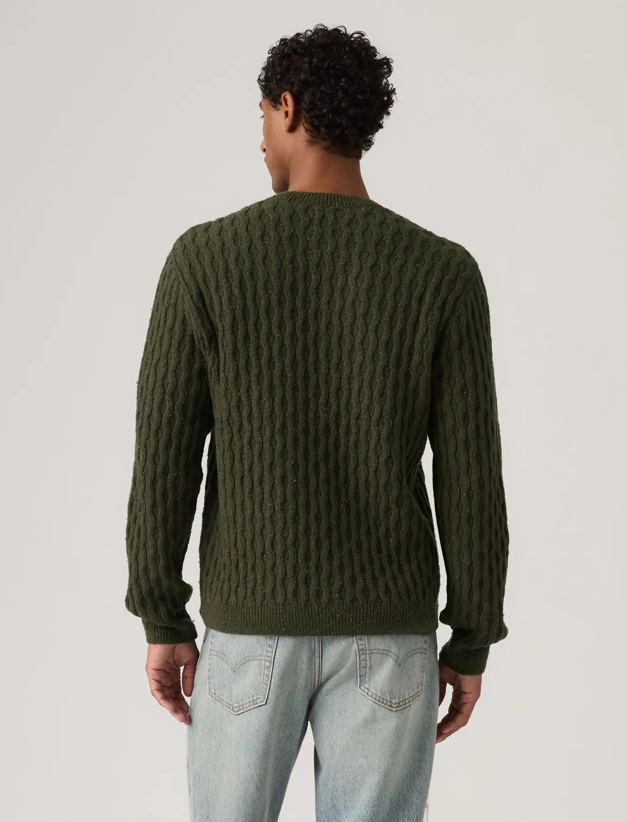 Levi's® - PRESIDIO CREW FULL NEEDLE NEPS - dressipluusid - greensa - 5