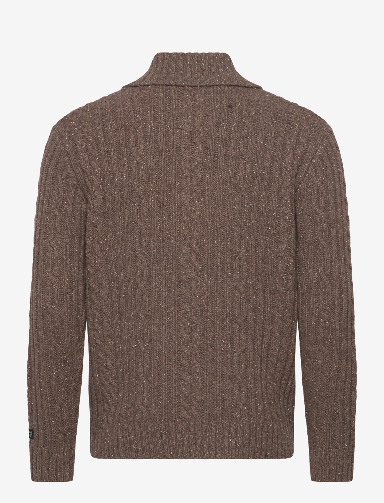 Levi's® - TELEGRAPH ZIP CARDIGAN WALNUT - full zip tröjor - neutrals - 2