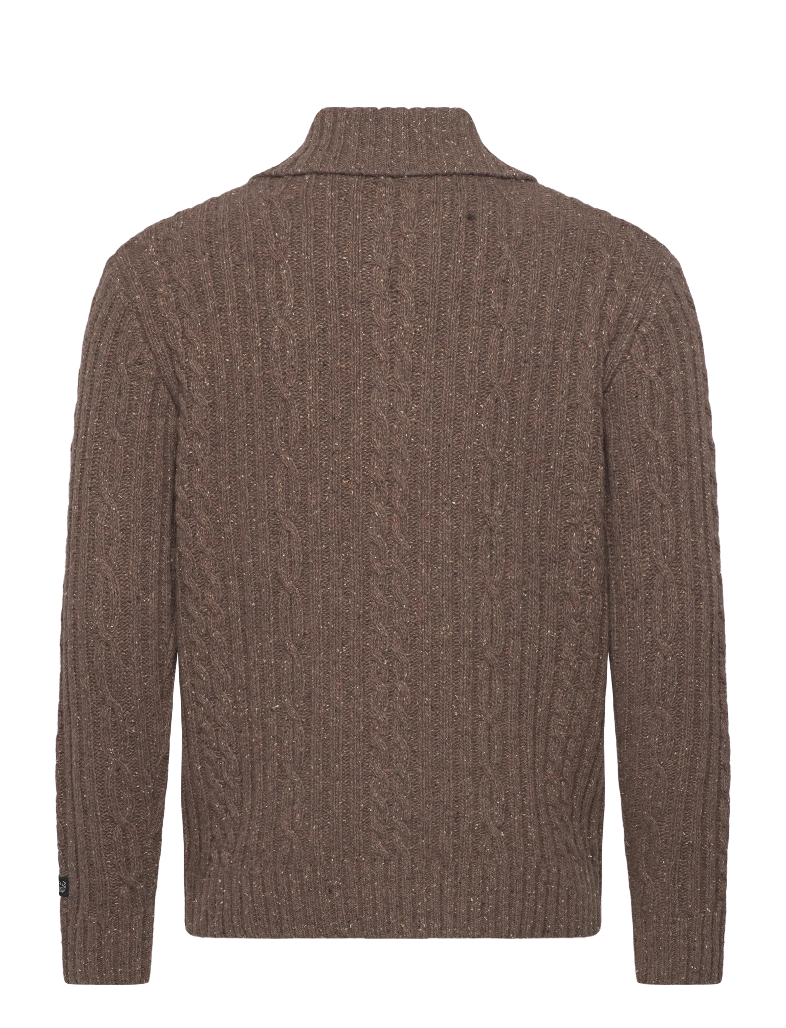 Levi's® - TELEGRAPH ZIP CARDIGAN WALNUT - strickmode - neutrals - 2
