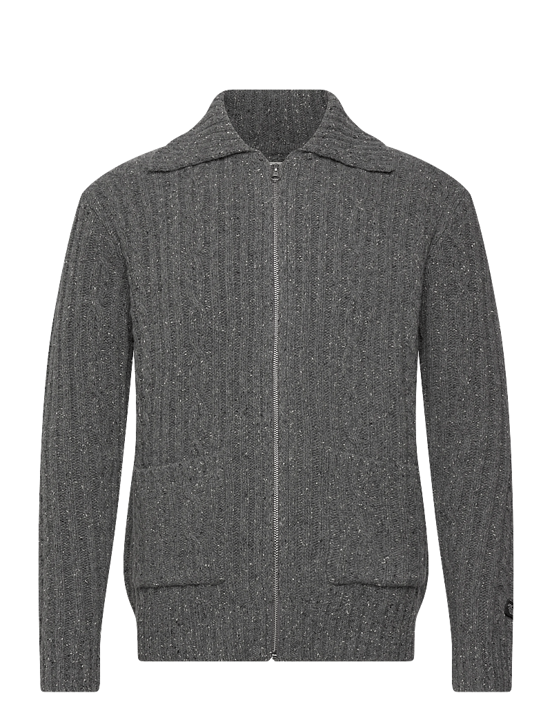 Levi's® - TELEGRAPH ZIP CARDIGAN QUARRY - lukuga džemprid - neutrals - 1