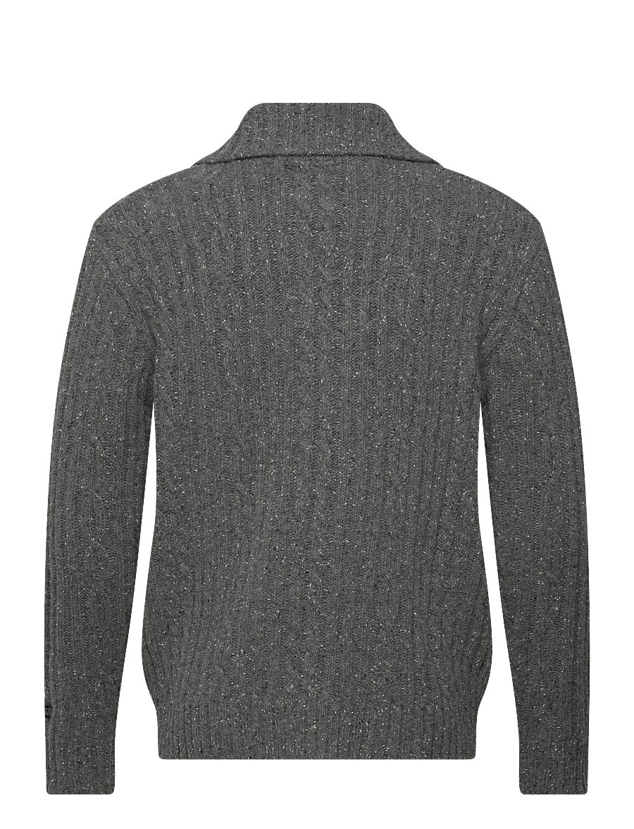 Levi's® - TELEGRAPH ZIP CARDIGAN QUARRY - pullover mit durchgehendem reißverschluss - neutrals - 2