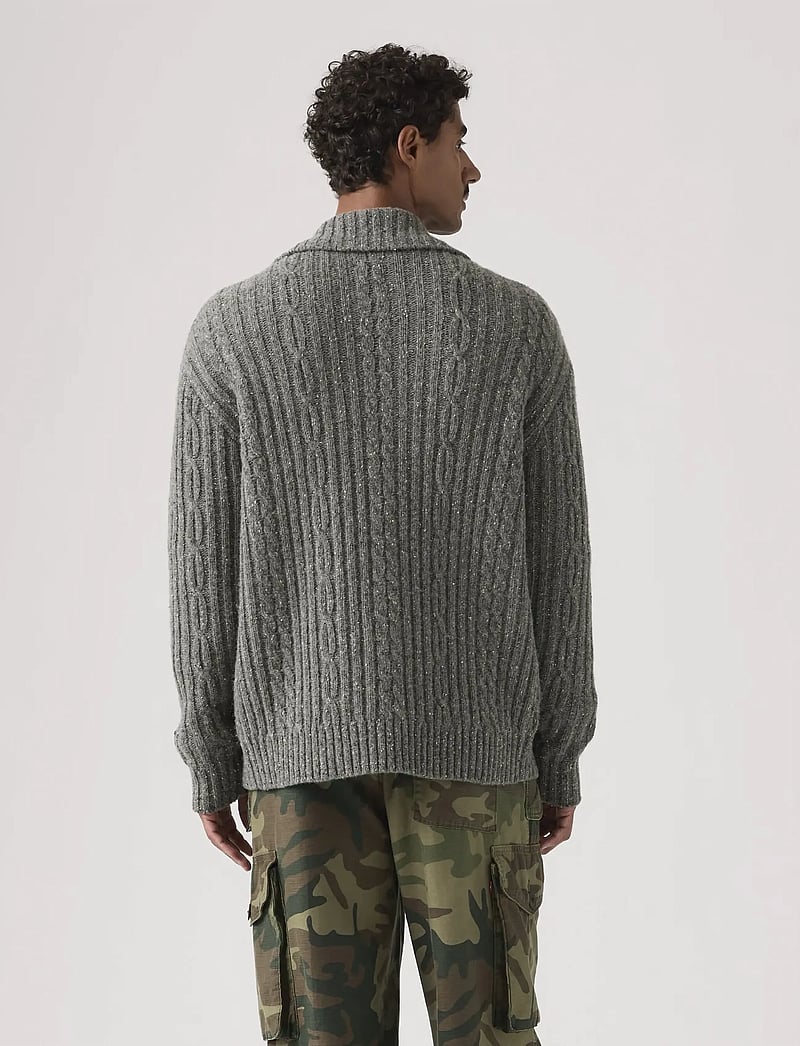 Levi's® - TELEGRAPH ZIP CARDIGAN QUARRY - lukuga džemprid - neutrals - 3