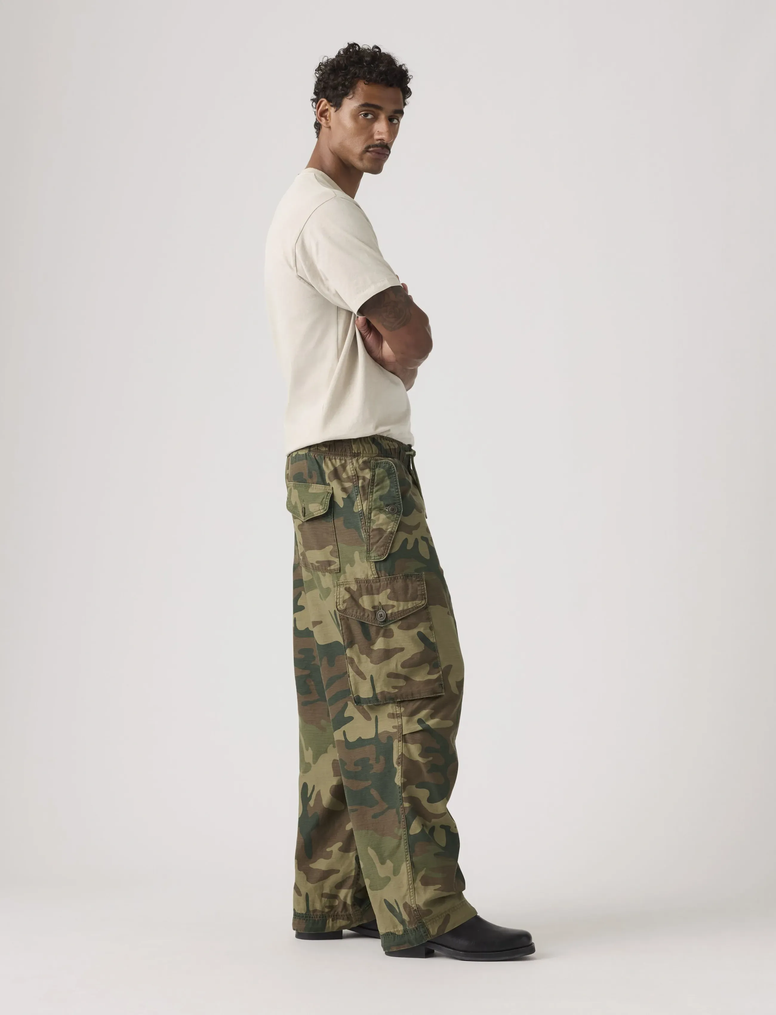 Levi's® - BAGGY FIELD CARGO PHALAROPE CA - cargohose - multi-color - 3