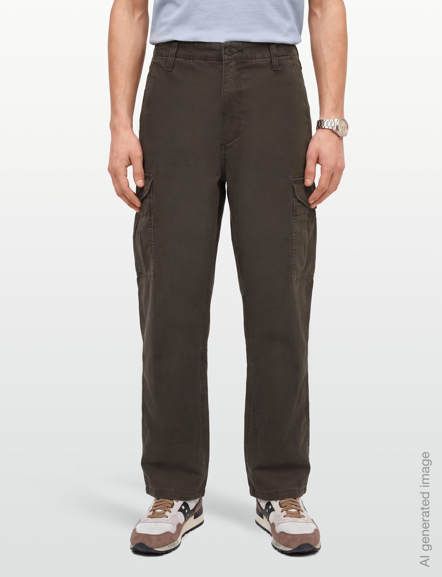 Levi's® - XX CARGO BAGGY COFFEE LT WGT C - cargobyxor - browns - 3