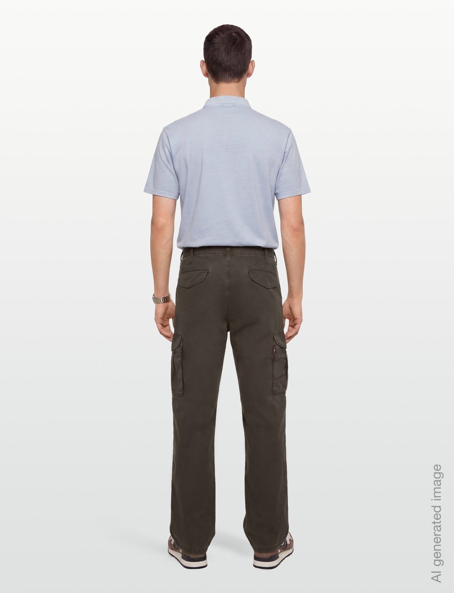 Levi's® - XX CARGO BAGGY COFFEE LT WGT C - cargobyxor - browns - 4