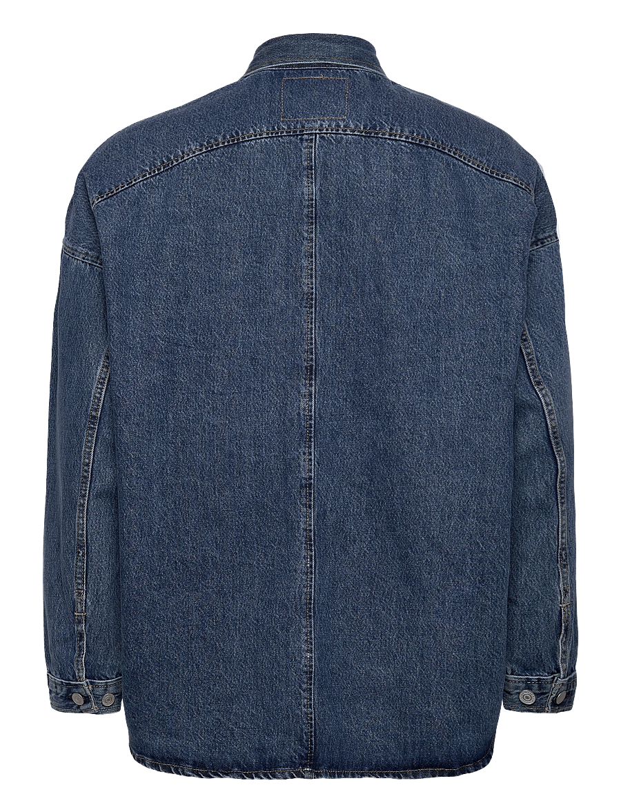 Levi's® - LEVIS TWIST SHACKET LETS DO TH - džinsa jakas bez oderējuma - dark indigo - flat finish - 2