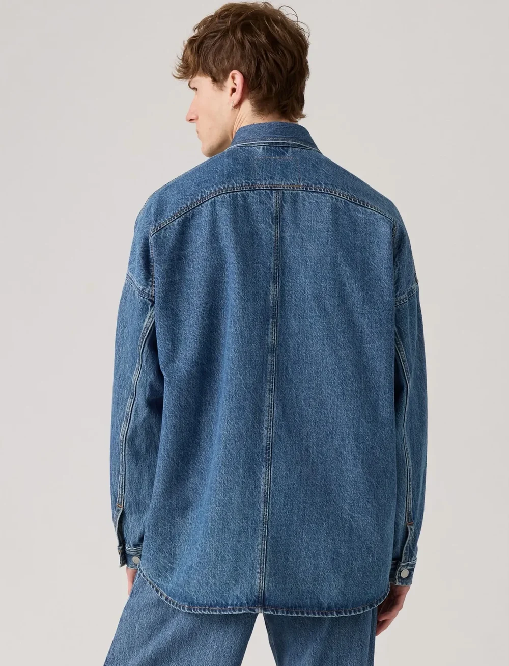 Levi's® - LEVIS TWIST SHACKET LETS DO TH - ungefütterte denimjacken - dark indigo - flat finish - 4