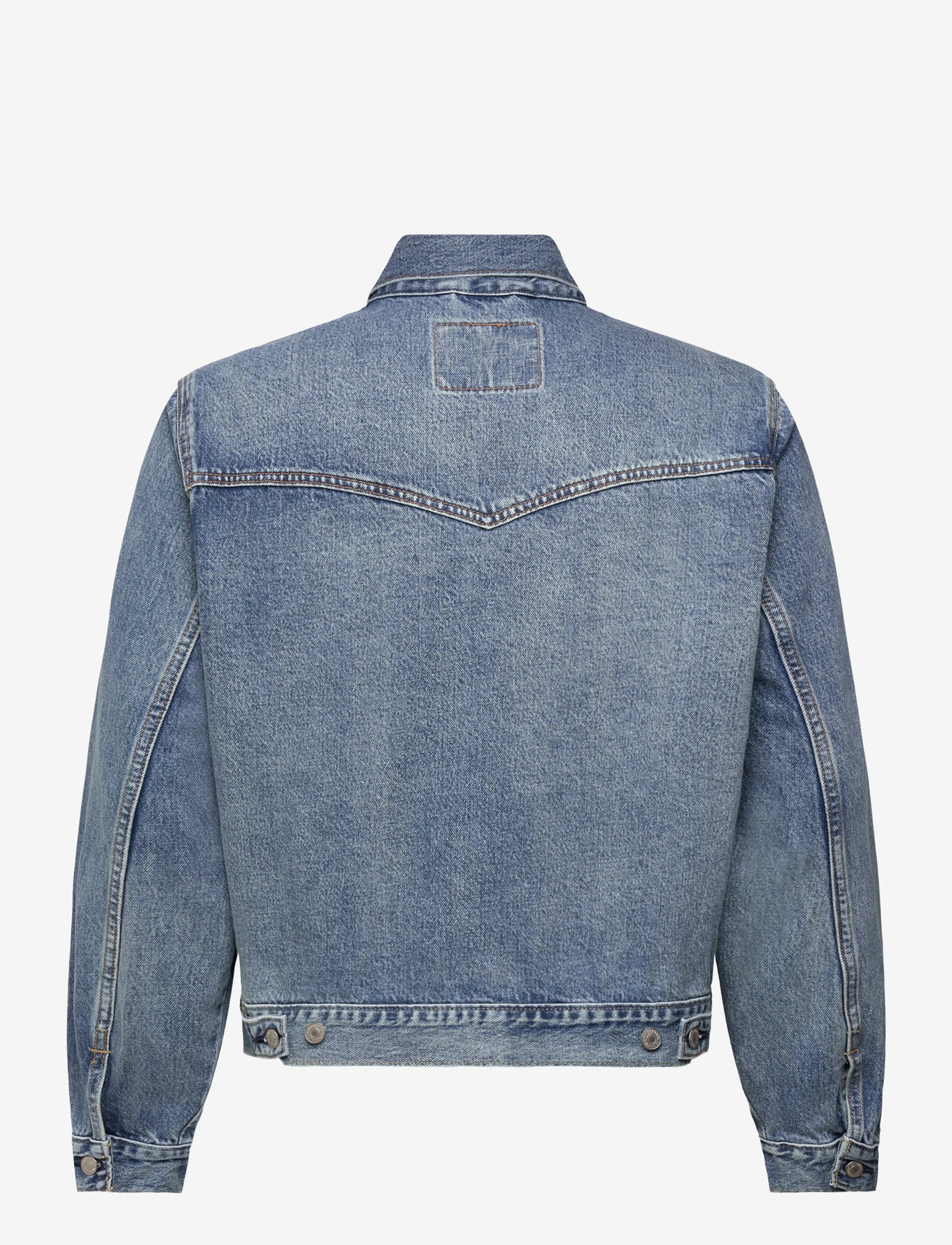 Levi's® - WESTERN TRUCKER T3 THATS A MYT - ungefütterte denimjacken - med indigo - worn in - 2