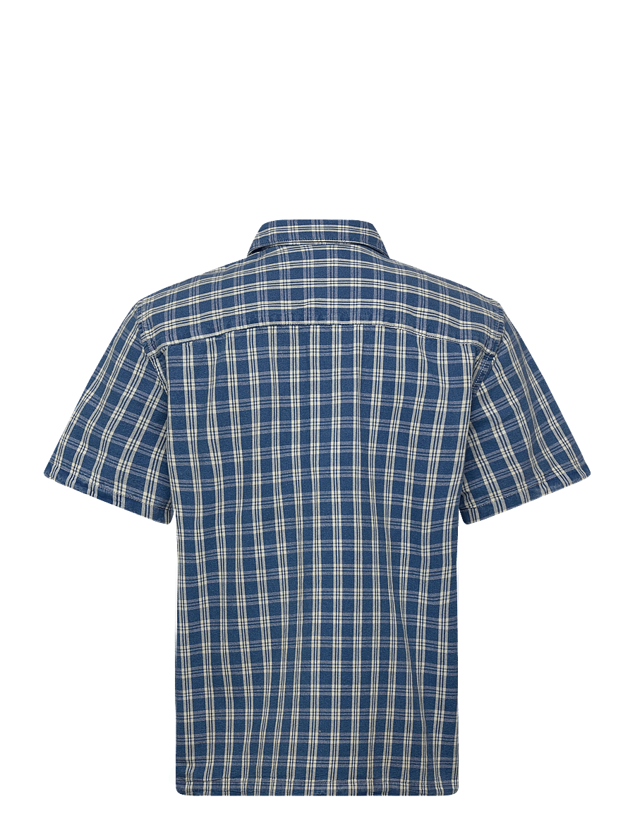 Levi's® - SS WORKER WW SUMMER CHECK SHIR - languoti marškiniai - blues - 2