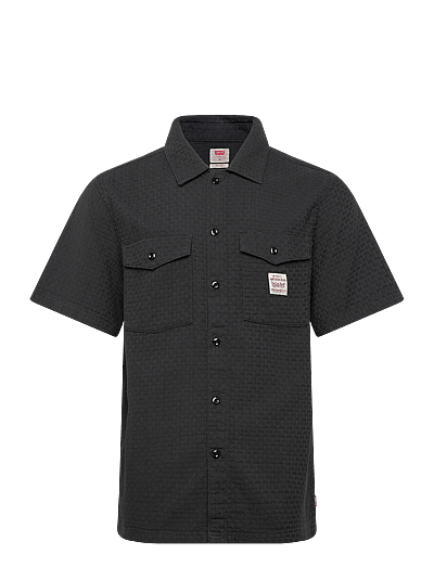 Levi's® SS WORKER WW DARK PHANTOM DOBB - Levi's® - BLACKS / green