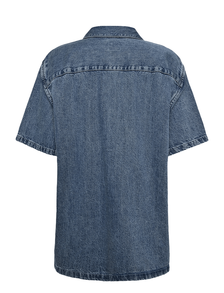 Levi's® - SS WORKER WW MINE FOR NOW - dark indigo - worn in - 1