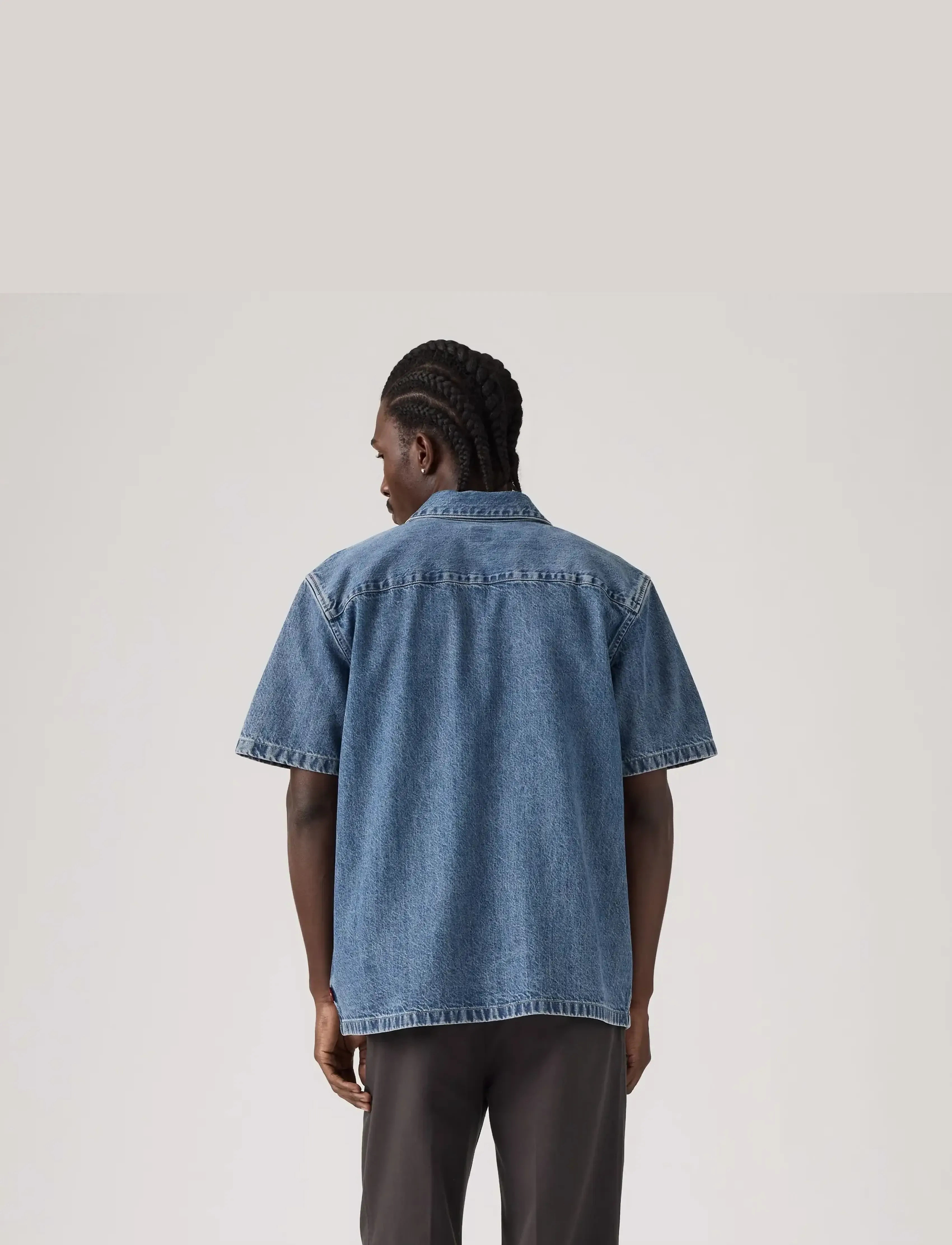 Levi's® - SS WORKER WW MINE FOR NOW - jeansskjortor - dark indigo - worn in - 3