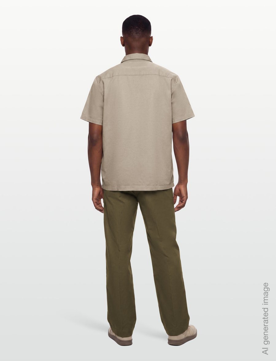 Levi's® - SS WORKER WW TRENCH COAT TWILL - kortærmede skjorter - neutrals - 4