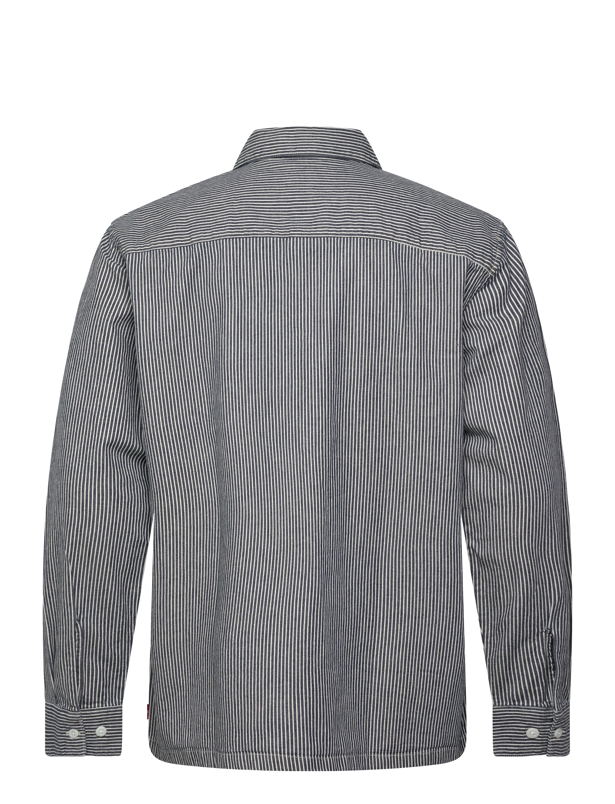 Levi's® - LS WORKER WW WASHINGTON STRIPE - prezenty urodzinowe - dark indigo - flat finish - 2