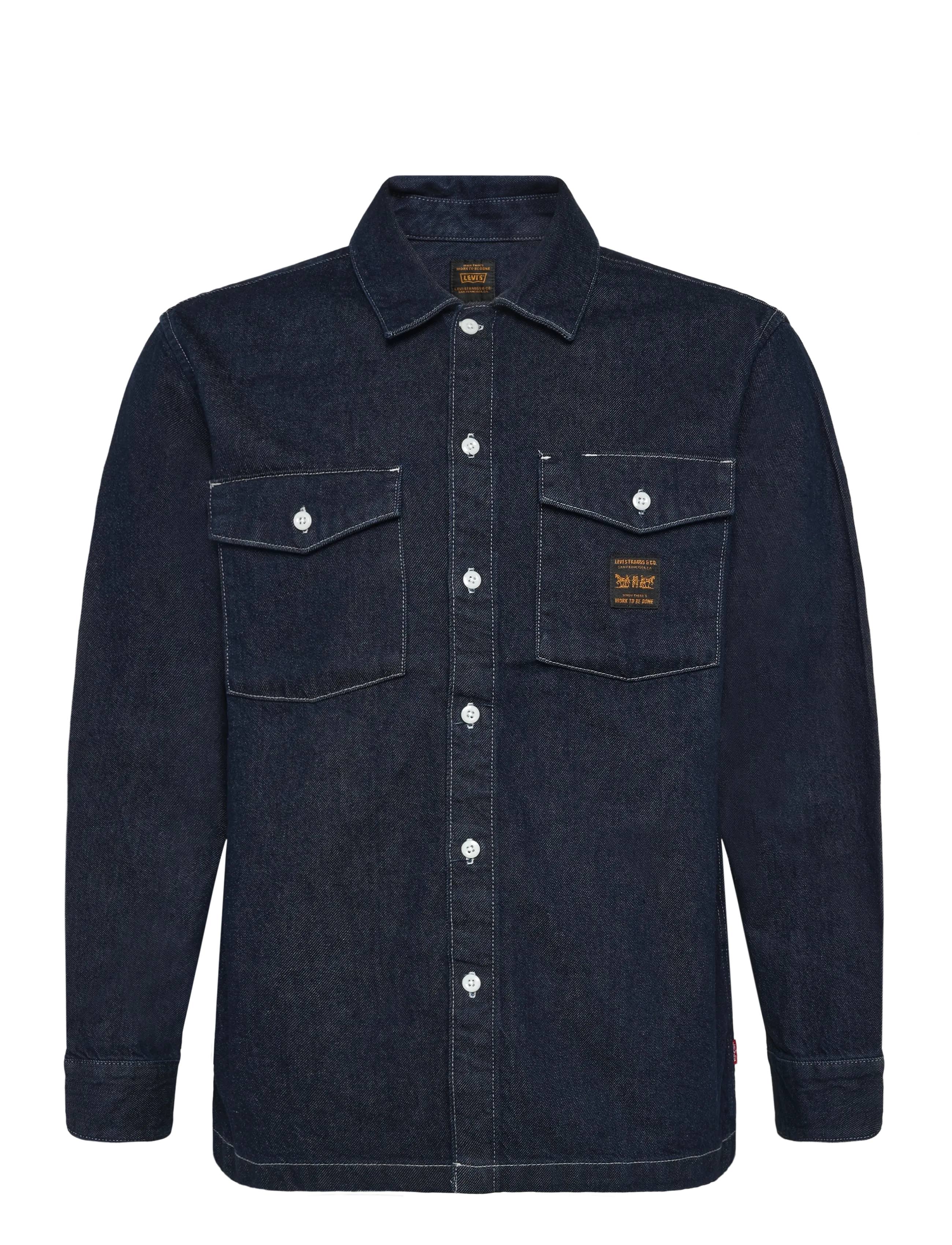 Levi's® LS WORKER WW RINSE WORK REPEAT - Levi's® - DARK INDIGO - FLAT FINISH / navy