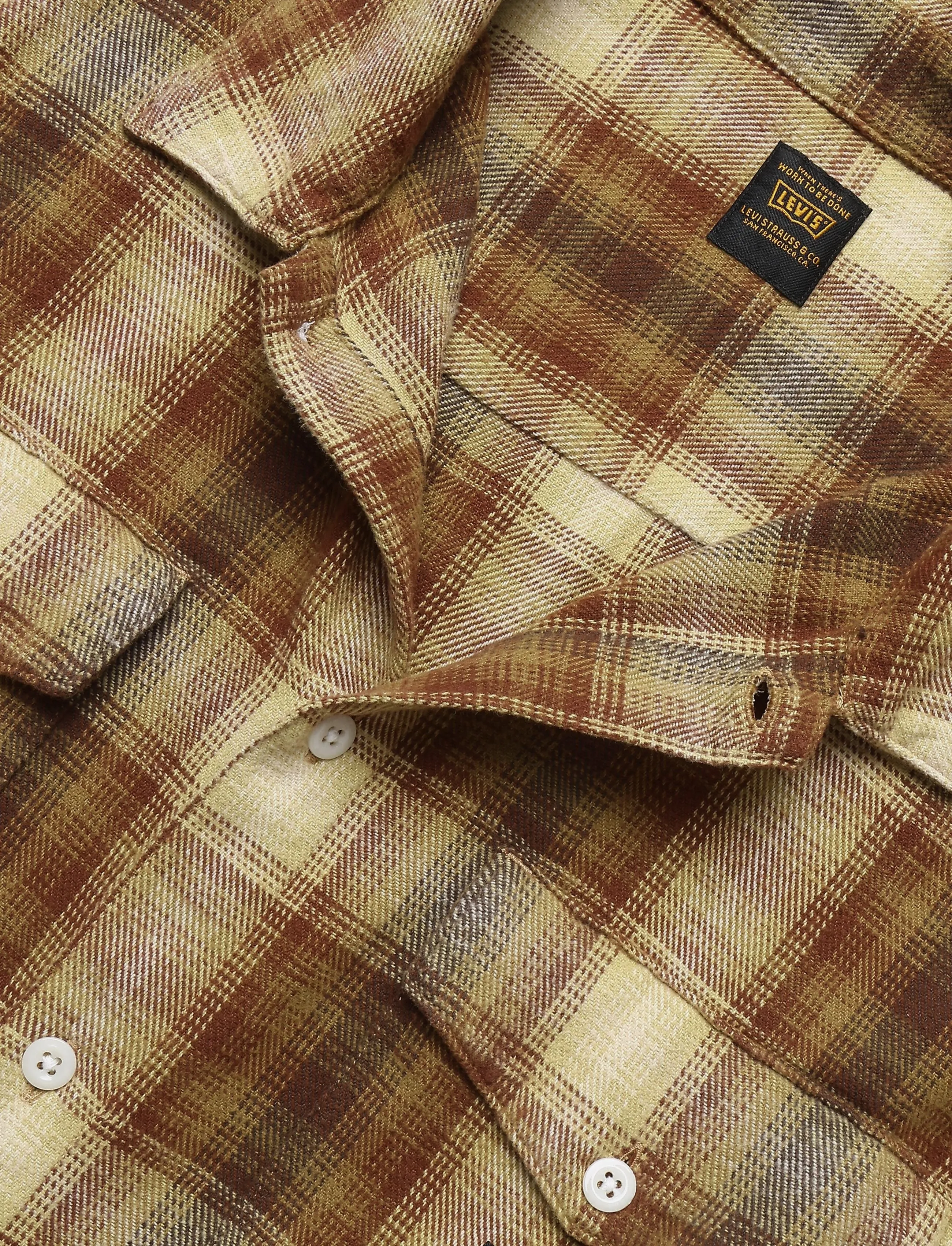 Levi's® - LS WORKER WW ABILENE PLAID DUL - flanell-hemden - multi-color - 2