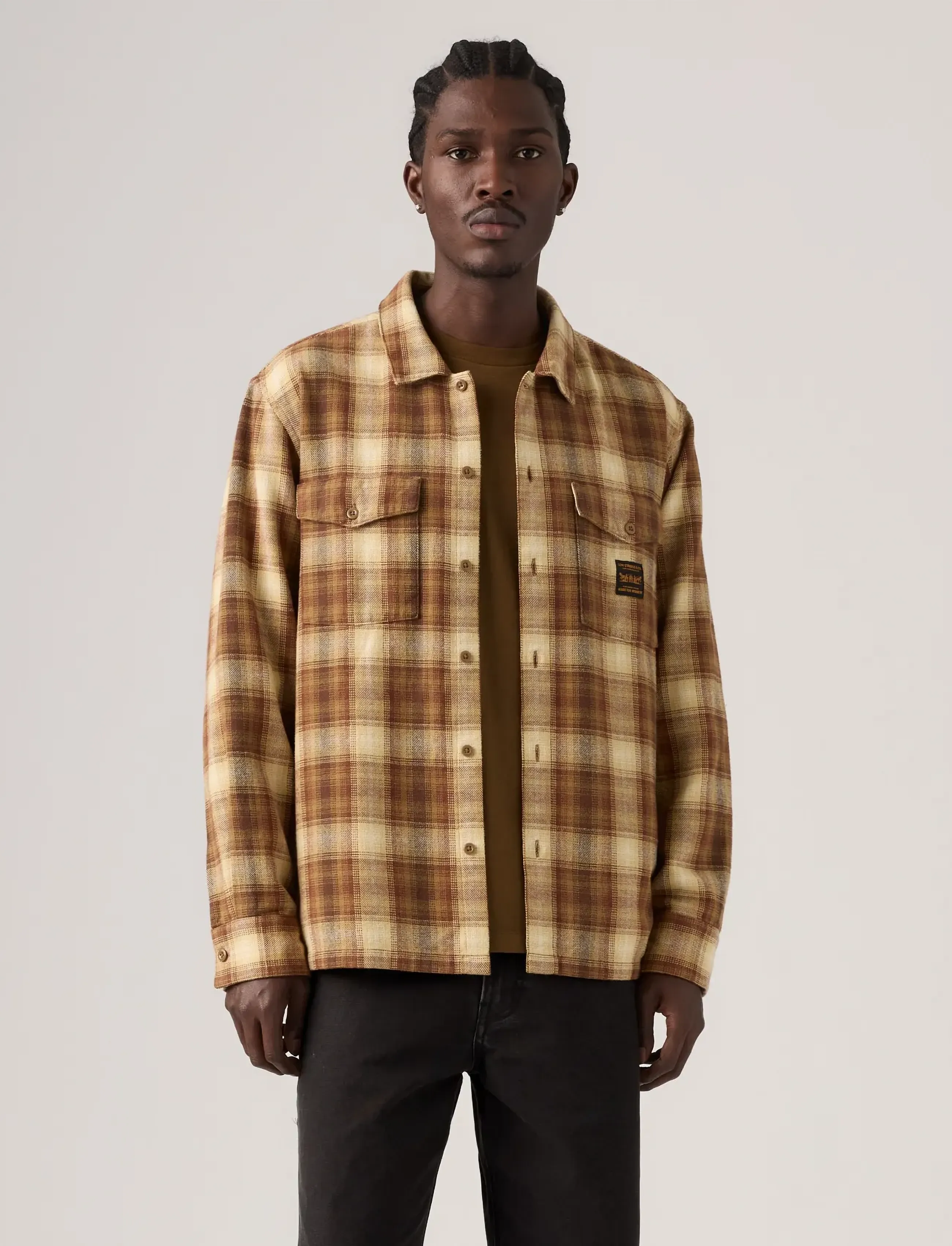 Levi's® - LS WORKER WW ABILENE PLAID DUL - efterårsbesparelser - multi-colore - 4