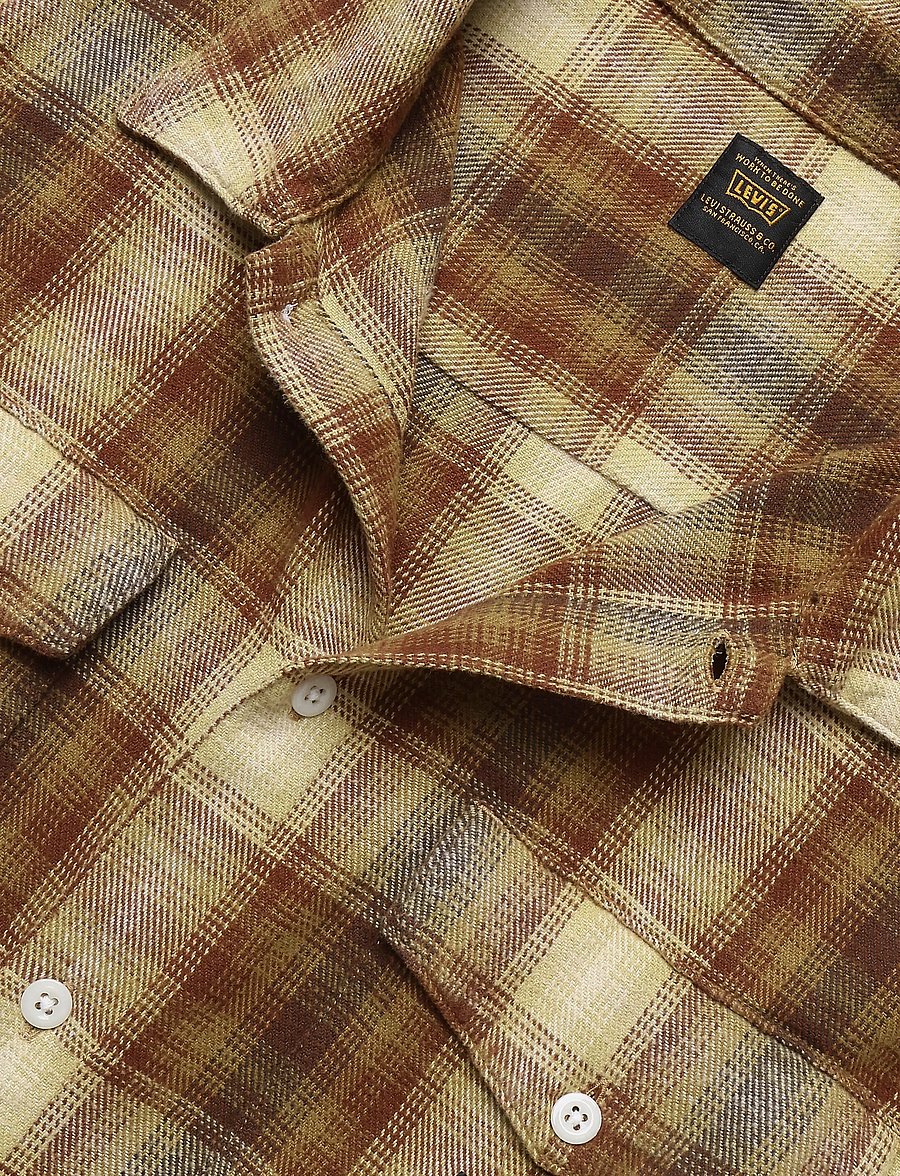 Levi's® - LS WORKER WW ABILENE PLAID DUL - flanellskjortor - multi-colore - 2