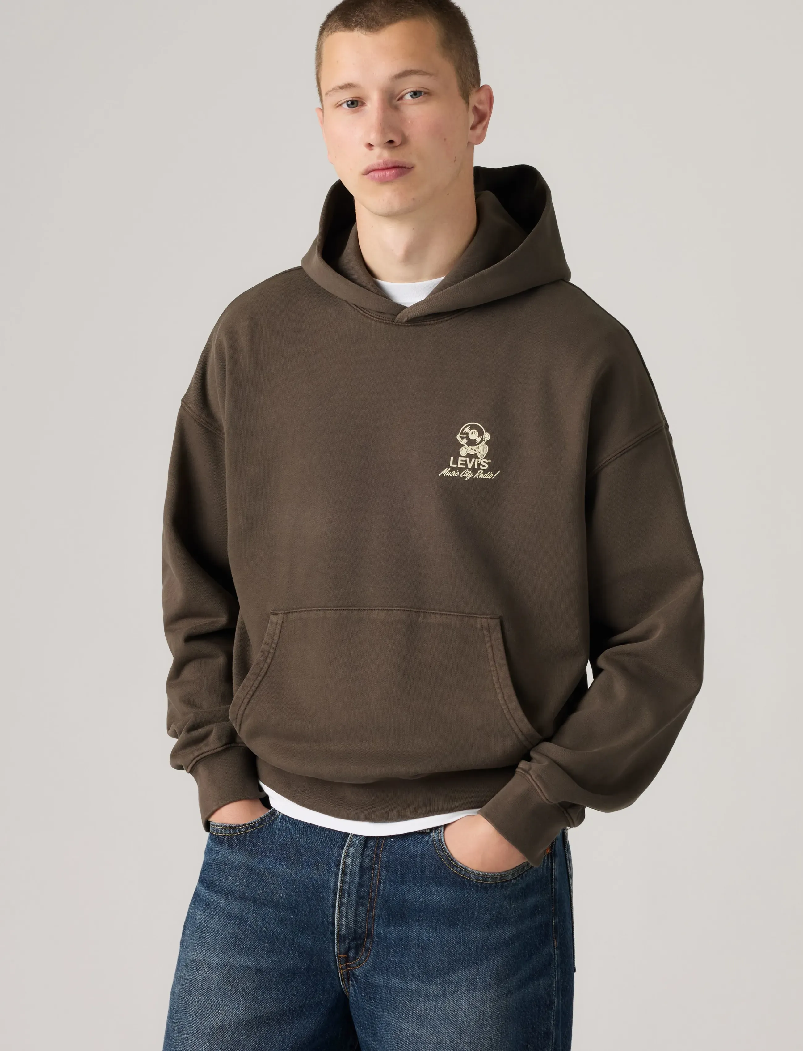 Two Horse Boxy Hoodie Music Ci