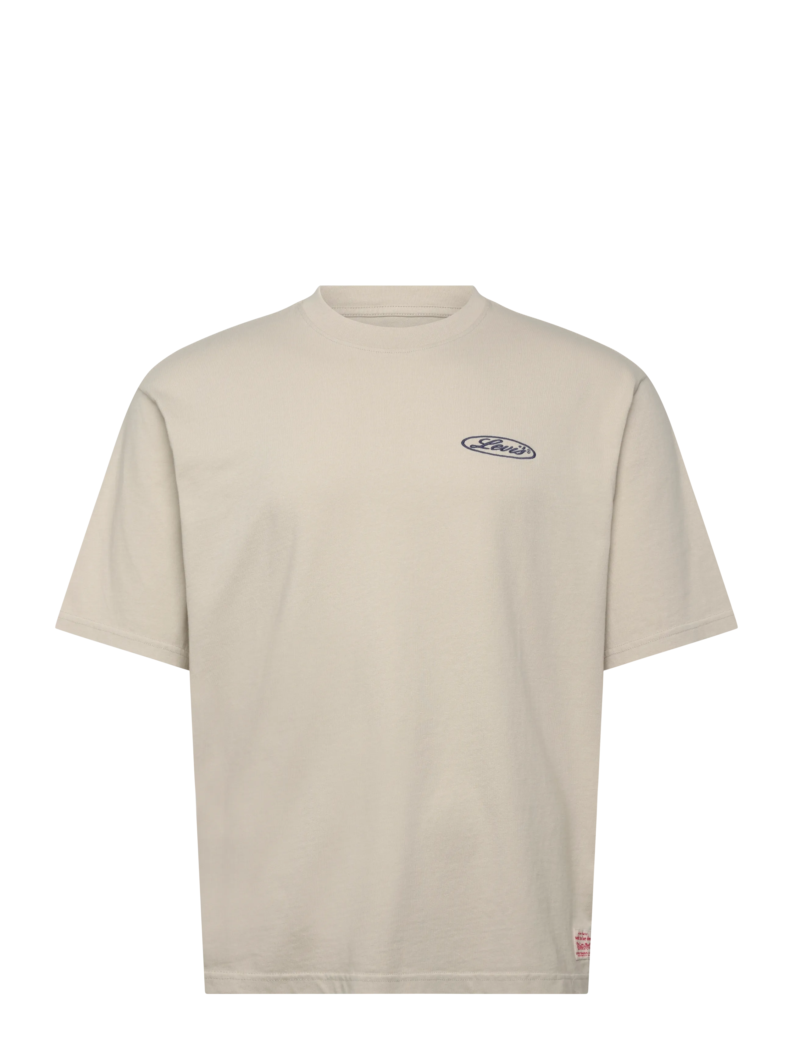 Levi's® WW GR TEE LEVIS ARCHIVAL 1 MOO - T-shirts - BLUES / beige