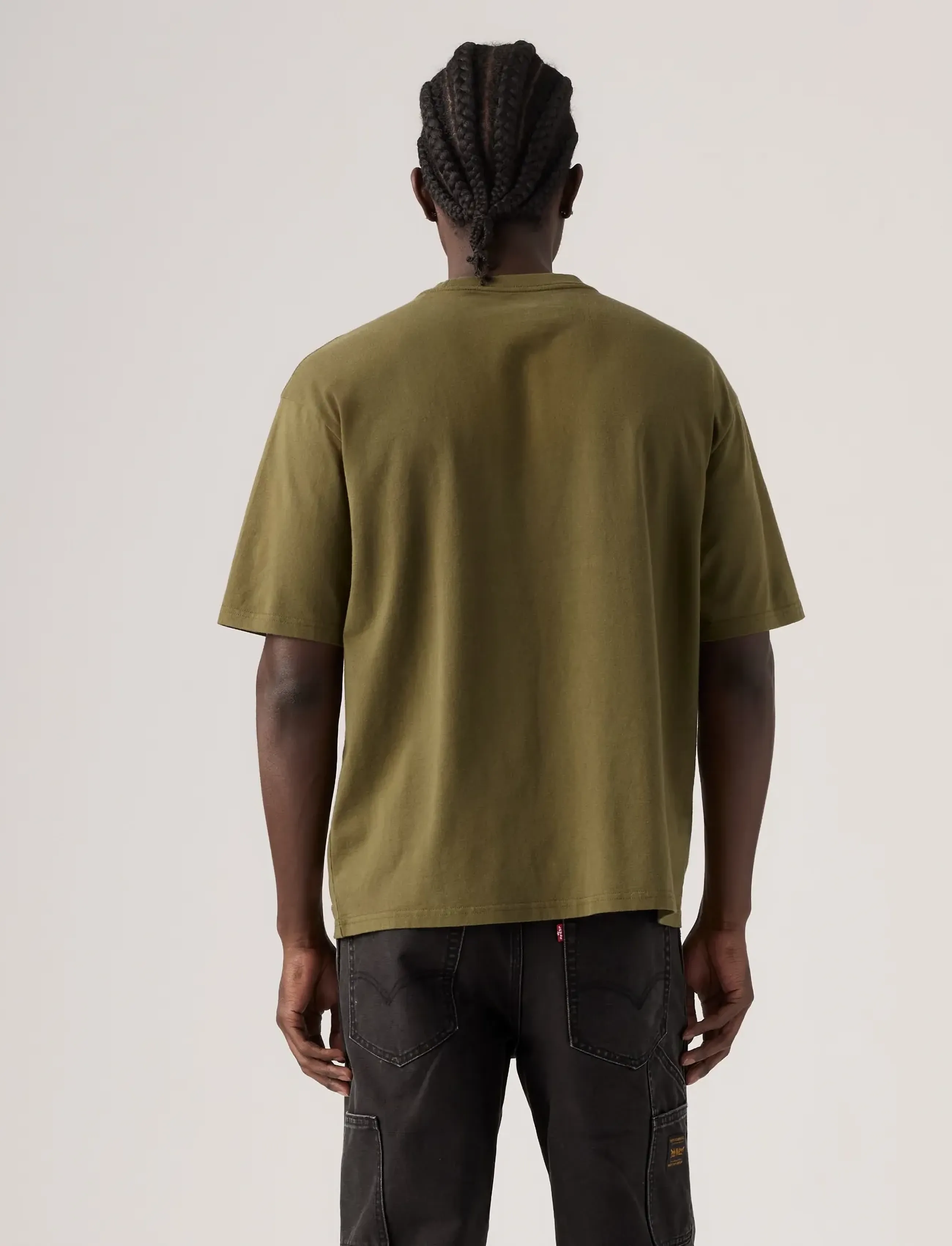 LEVIS ® Ww Gr Tee Made For Workin Dark t-shirts med tryck herr – bild 3