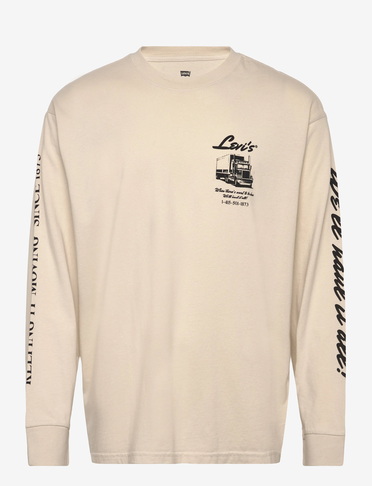 Levi's® - WW GR LS TEE WW HAUL IT ALL LO - pikkade varrukatega t-särgid - greys - 1