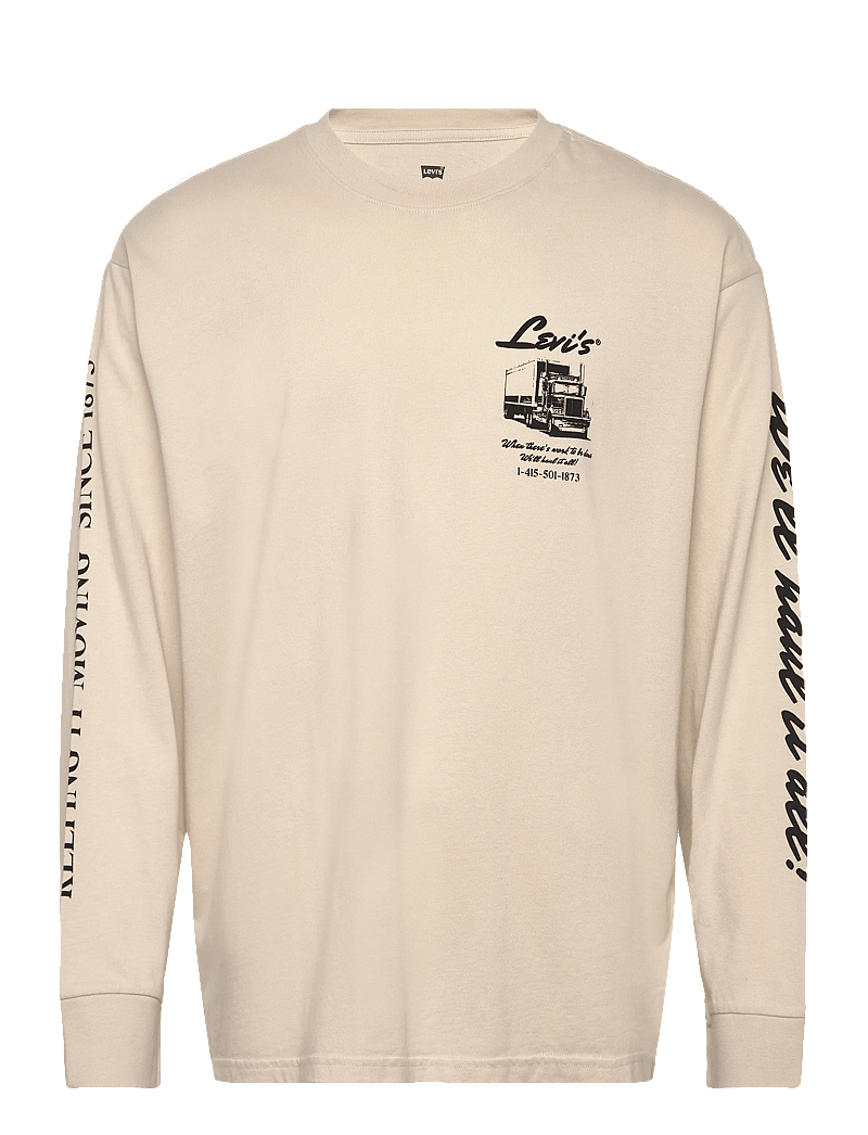 Levi's® - WW GR LS TEE WW HAUL IT ALL LO - pikkade varrukatega t-särgid - greys - 1