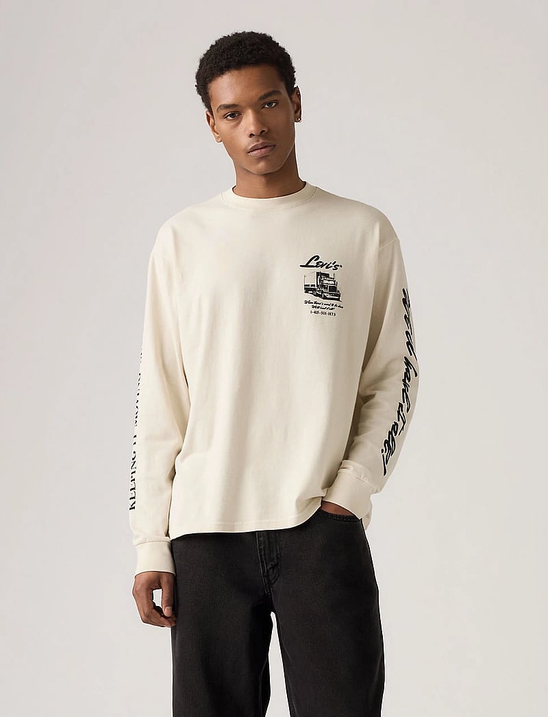 Levi's® - WW GR LS TEE WW HAUL IT ALL LO - pikkade varrukatega t-särgid - greys - 0