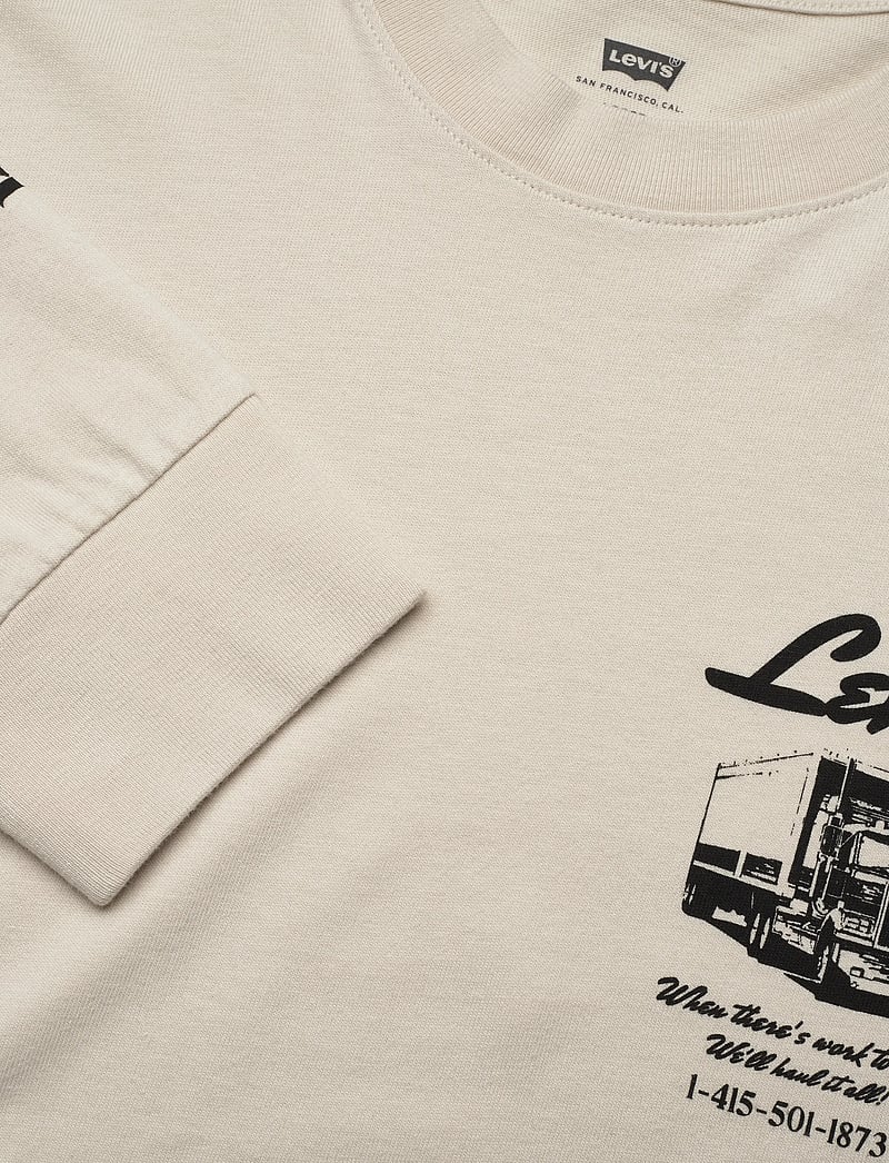 Levi's® - WW GR LS TEE WW HAUL IT ALL LO - pikkade varrukatega t-särgid - greys - 4