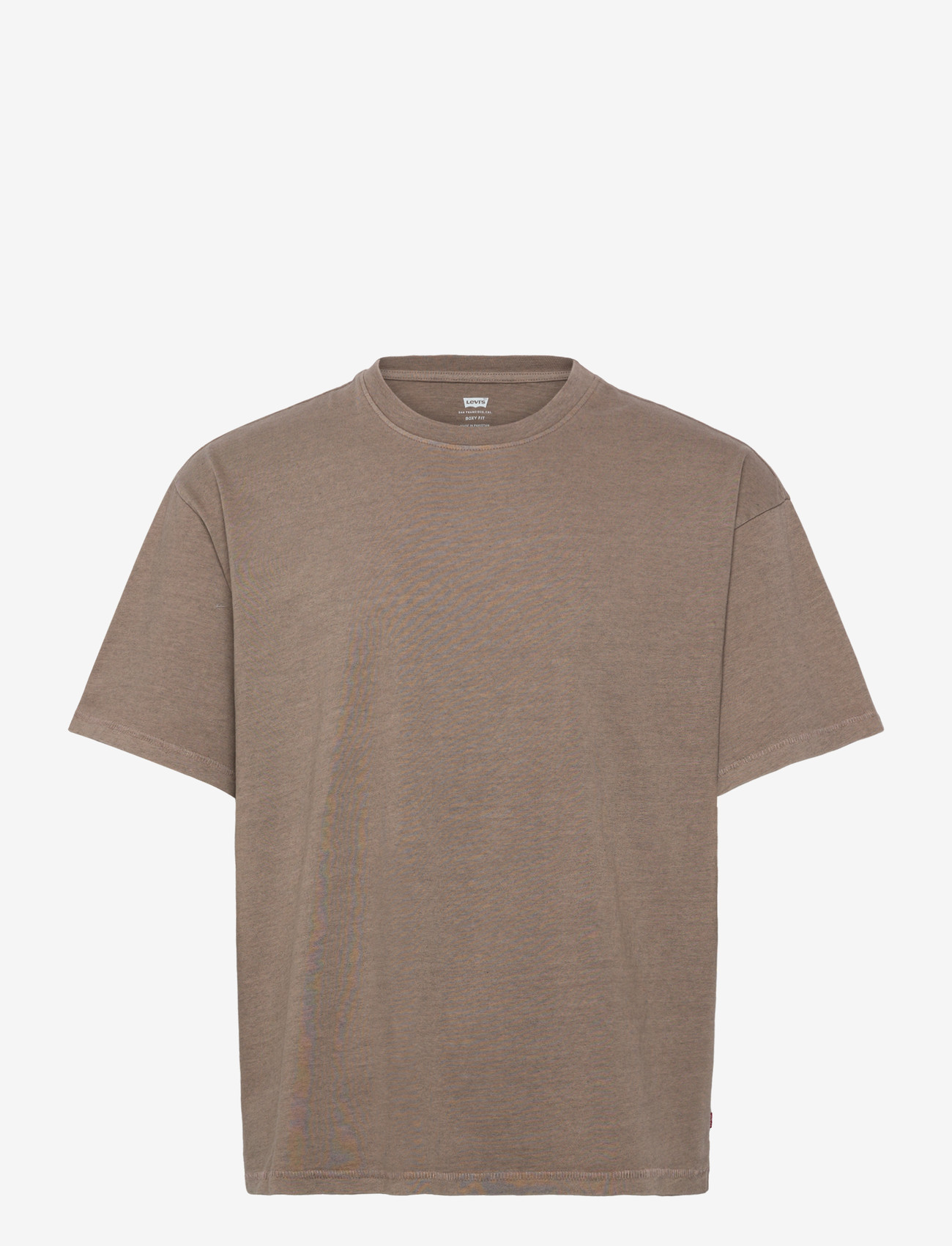 Levi's® - BOXY SS TEE POSTGRUNGE FUNGI G - kortærmede t-shirts - browns - 1