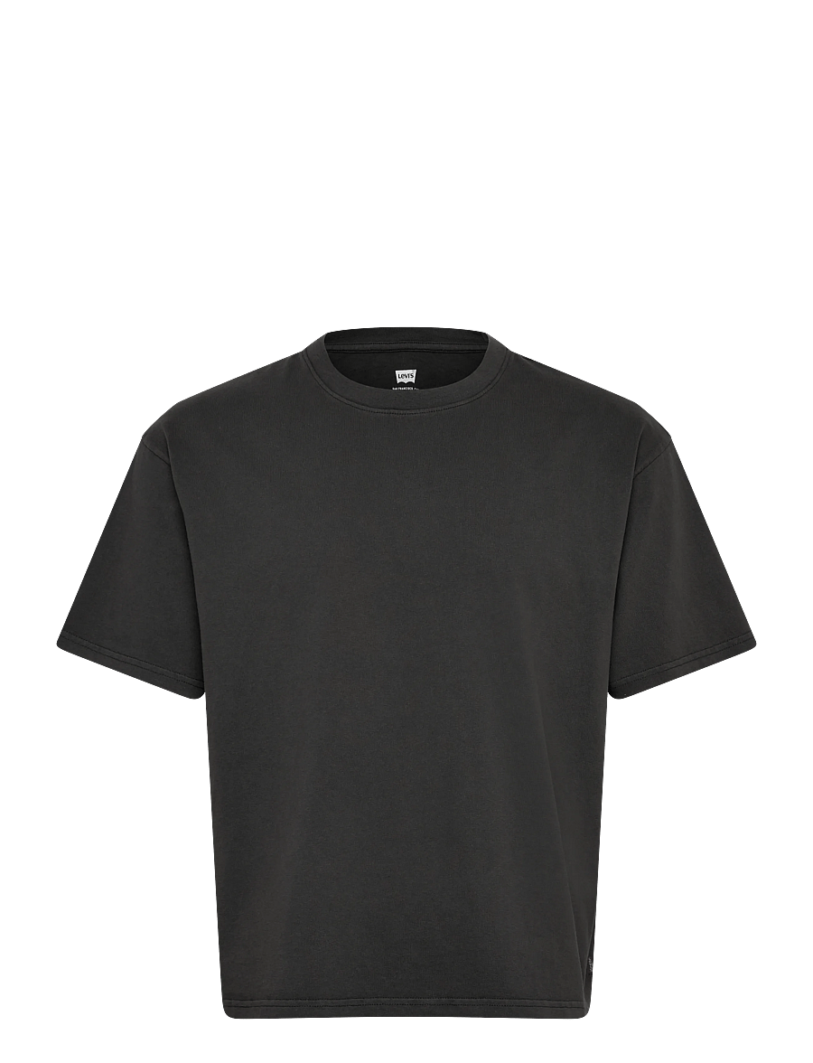 Levi's® - BOXY SS TEE GARMENT DYE JET BL - short-sleeved t-shirts - blacks - 1