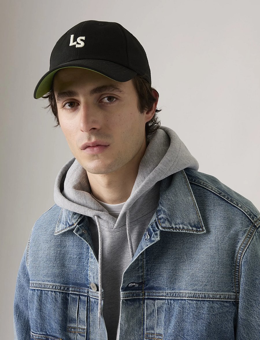 Levi's® - LS MONOGRAM CAP CAVIAR TWILL - kasketter - blacks - 2