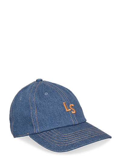 Levi's® LS MONOGRAM CAP INDIGO MID WAS - Levi's® - LIGHT INDIGO - FLAT FINIS / blue
