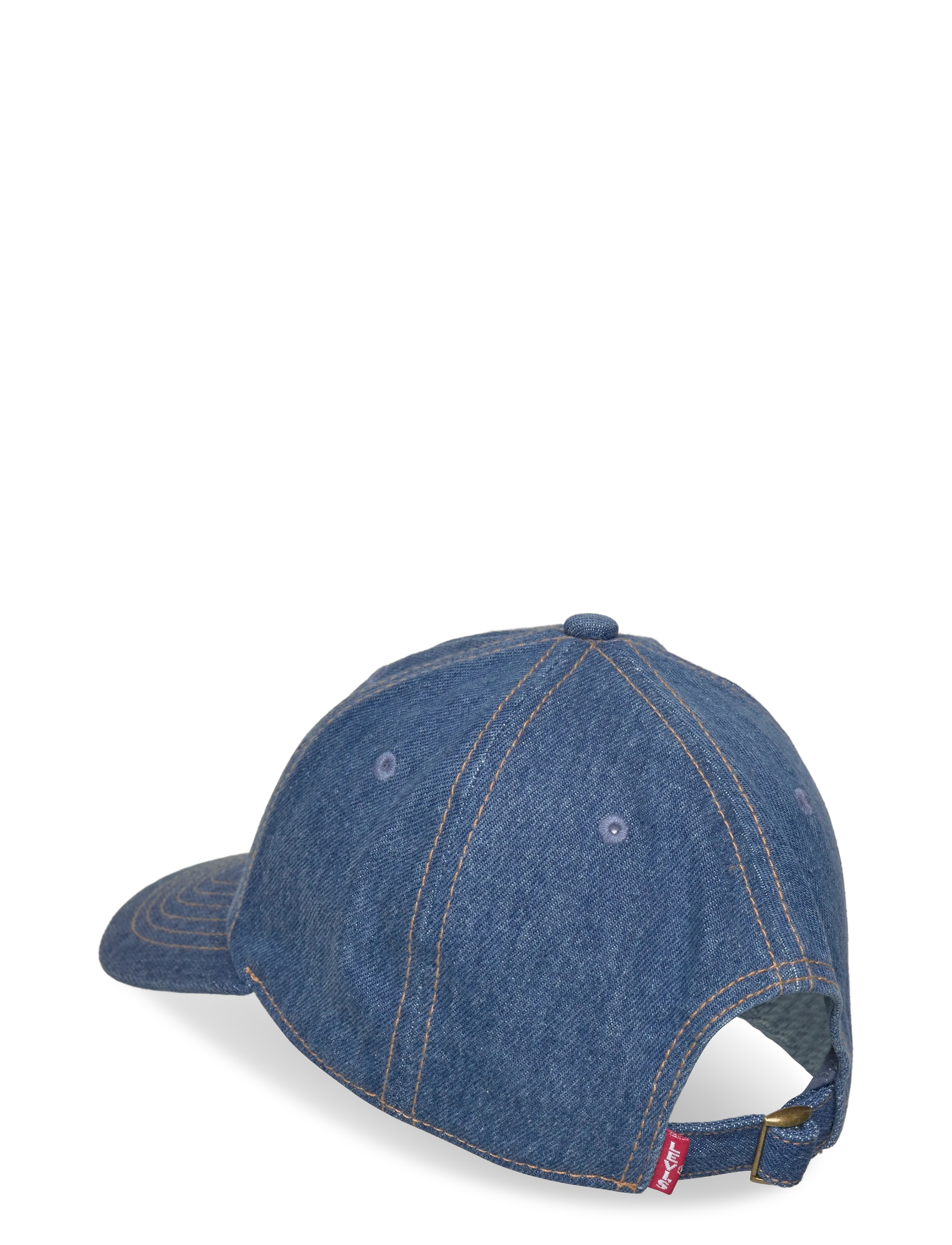 Levi's® - LS MONOGRAM CAP INDIGO MID WAS - die niedrigsten preise - light indigo - flat finis - 1