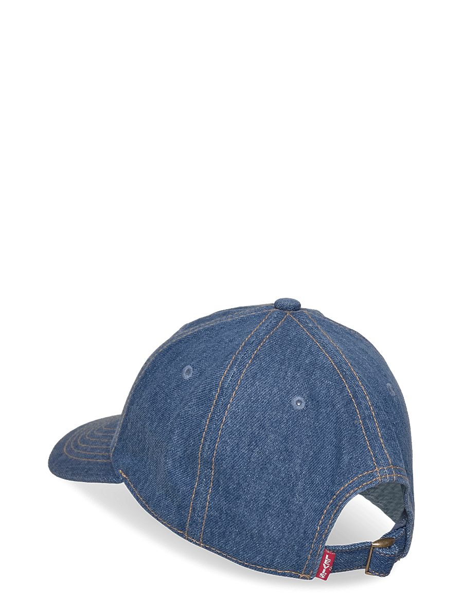 Levi's® - LS MONOGRAM CAP INDIGO MID WAS - nokamütsid - light indigo - flat finis - 1