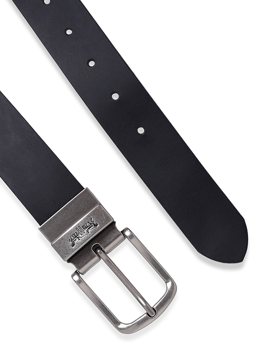 Levi's® - NEW REVERSIBLE CAVIAR - klassiska skärp - blacks - 1