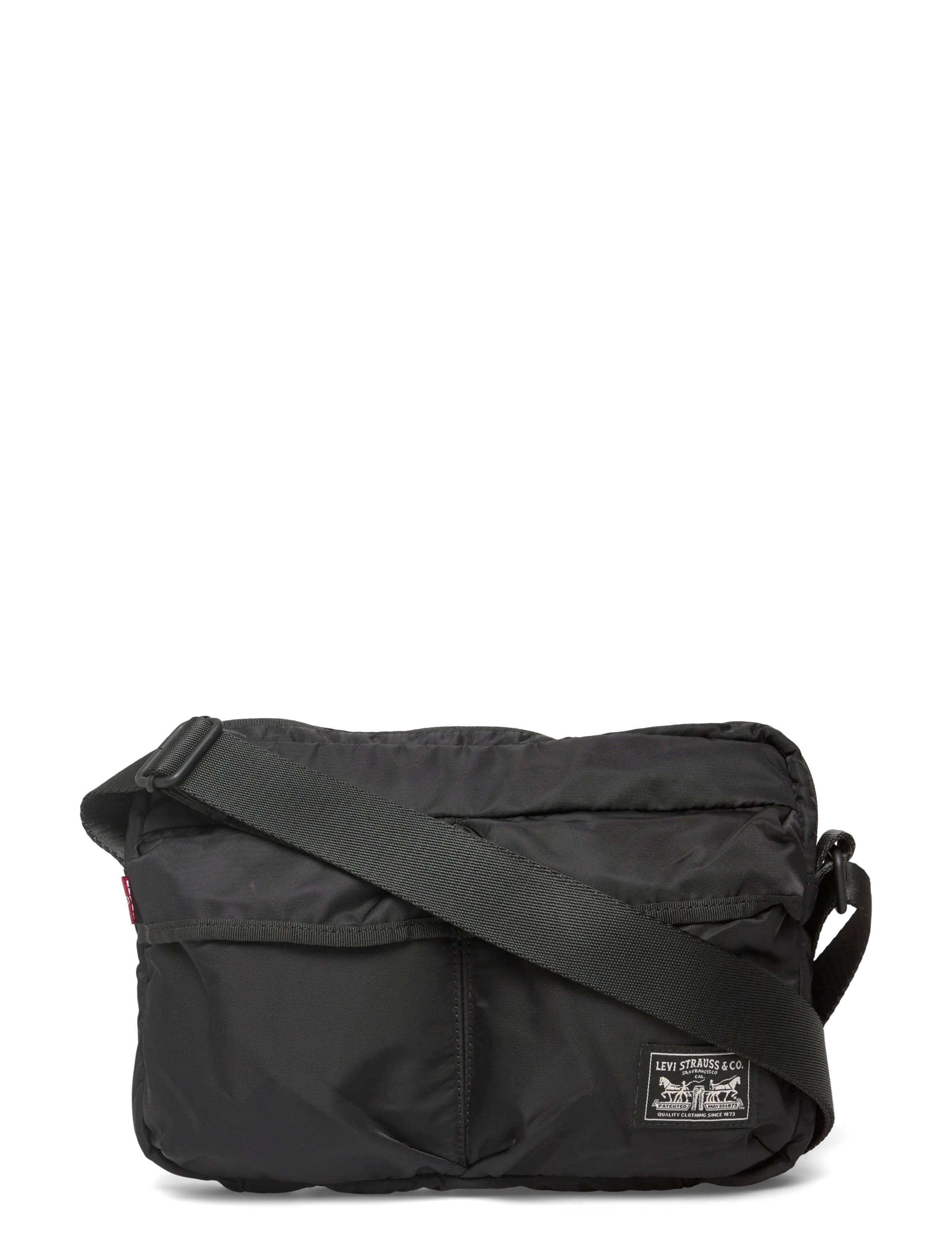 Levi's Mission Bay Crossbody Caviar, One Size, Black, Tasker > Crossbody-Tasker, Herre